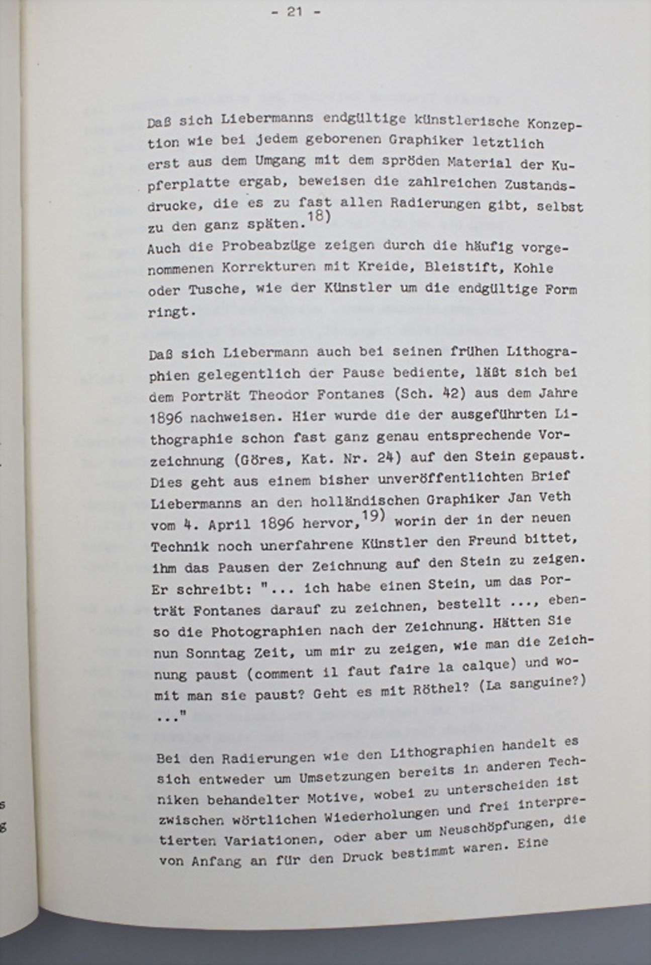 Sigrid Achenbach: 'Die Druckgrafik Max Liebermanns', Dissertation, Heidelberg, 1974 - Image 6 of 6