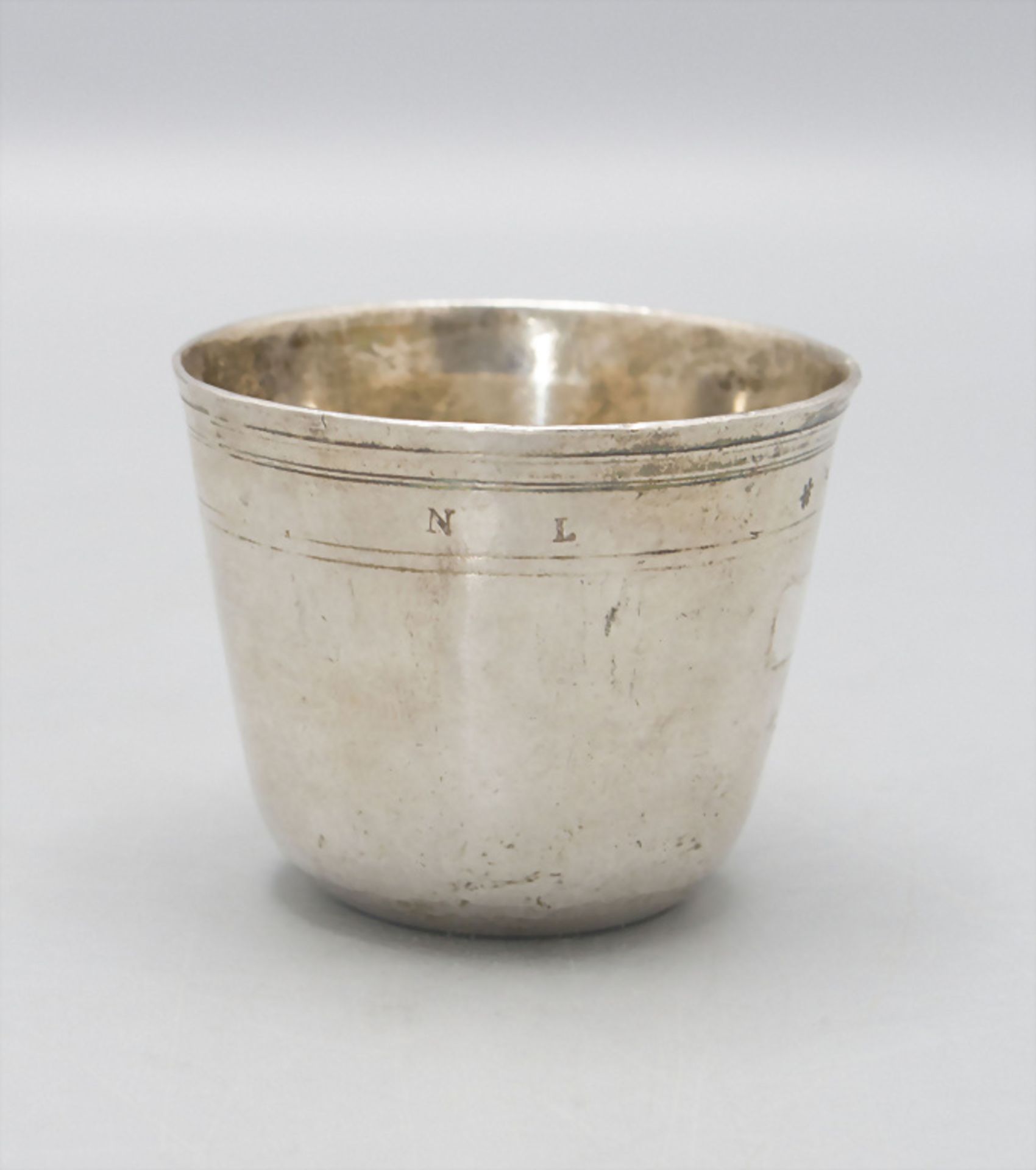 Barock Becher / A Baroque silver beaker, Francois-Isaac Balduc, Sens, 1752-1758