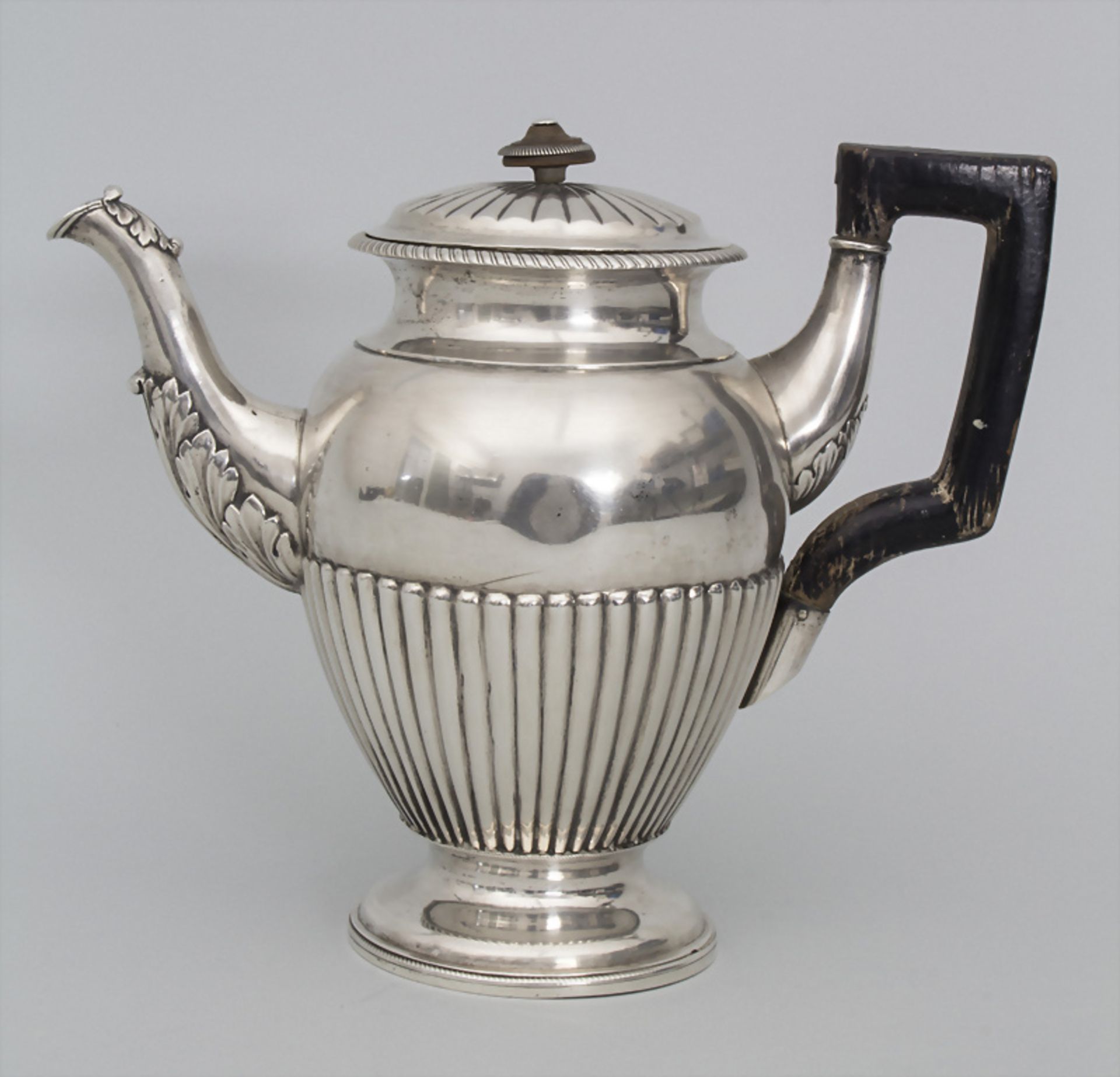 Große Teekanne / A large silver tea pot, Bene Ranninger, Wien, 1831