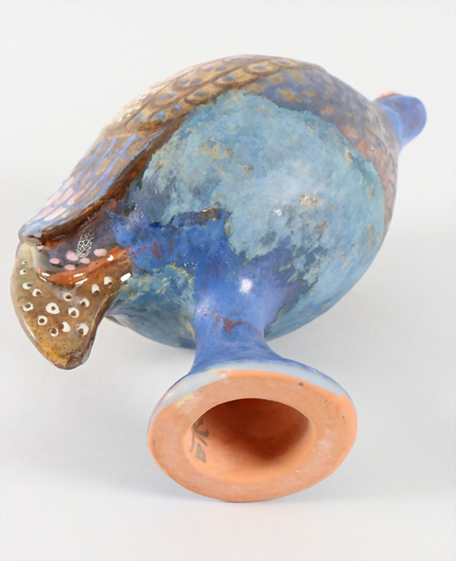 Keramikvogel / A ceramic bird, Eva Fritz-Lindner, 1960er / 1970er Jahre - Bild 6 aus 7