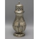 Zuckerstreuer / Poudreuses à sucre en argent / A silver sugar shaker, deutsch, 19. Jh.