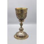 Barocker Messkelch / A Baroque silver chalice, deutsch, um 1660-1680