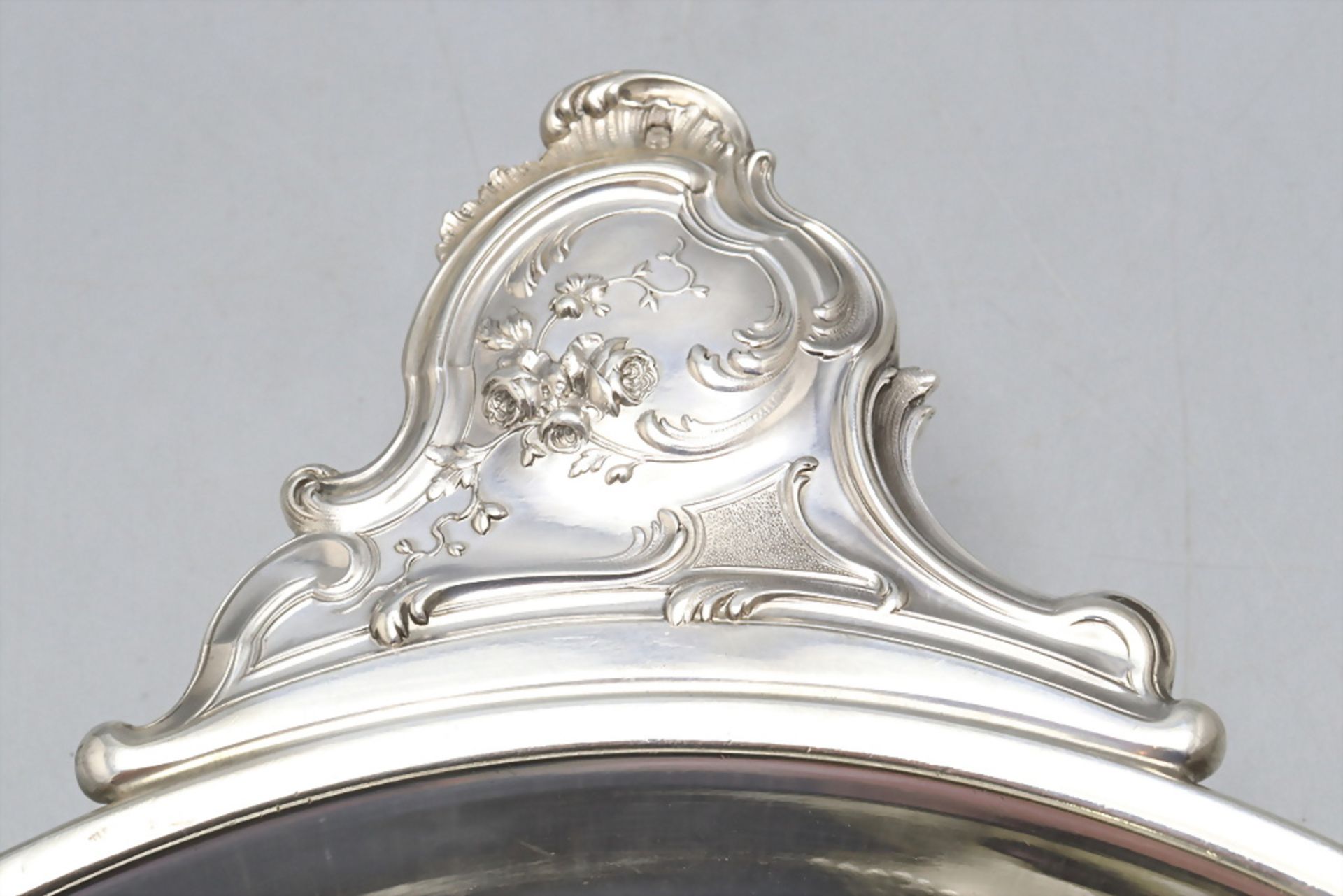 Silberschale mit Handhaben / A silver bowl with handles, Alphonse Debain, Paris, um 1900 - Image 4 of 5