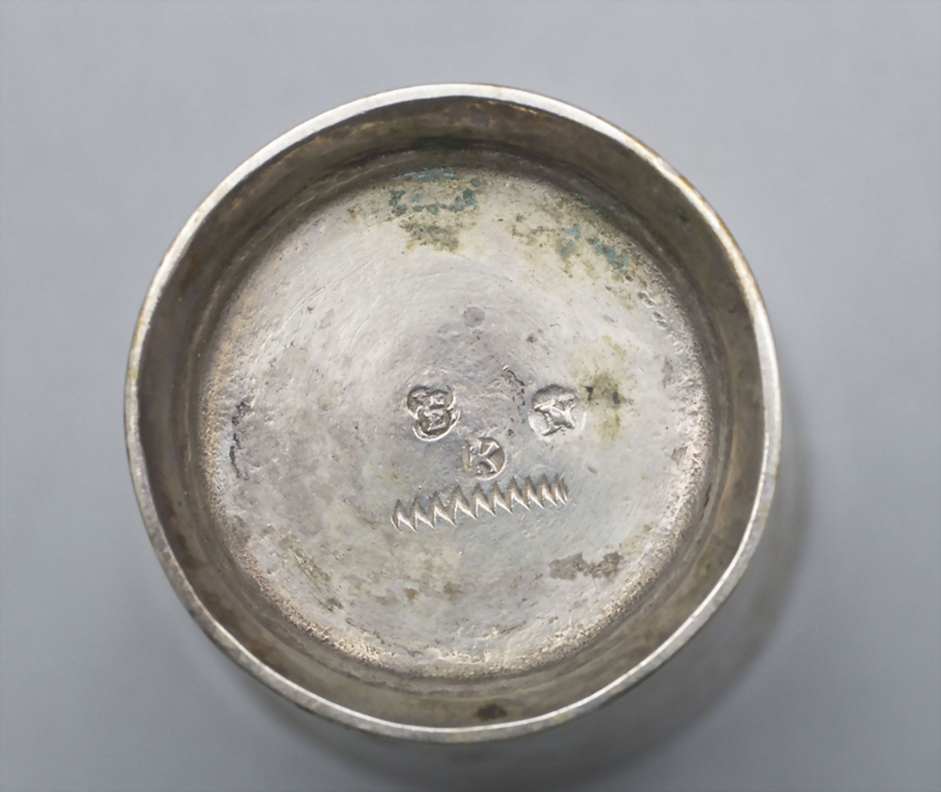 Klassizismus Becher / A Classicism silver beaker, Johann Friedrich Ehe, Nürnberg, 1779 - Bild 2 aus 4