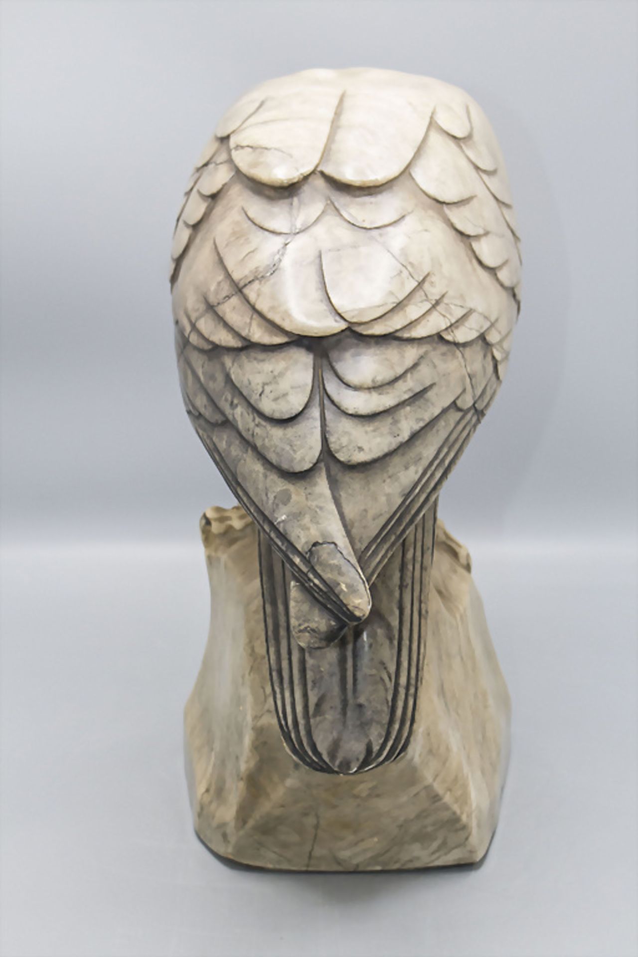 Anton BÜSCHELBERGER (1869-1934), zugeschrieben, Steinskulptur 'Adler' / attributed, a stone ... - Image 6 of 7