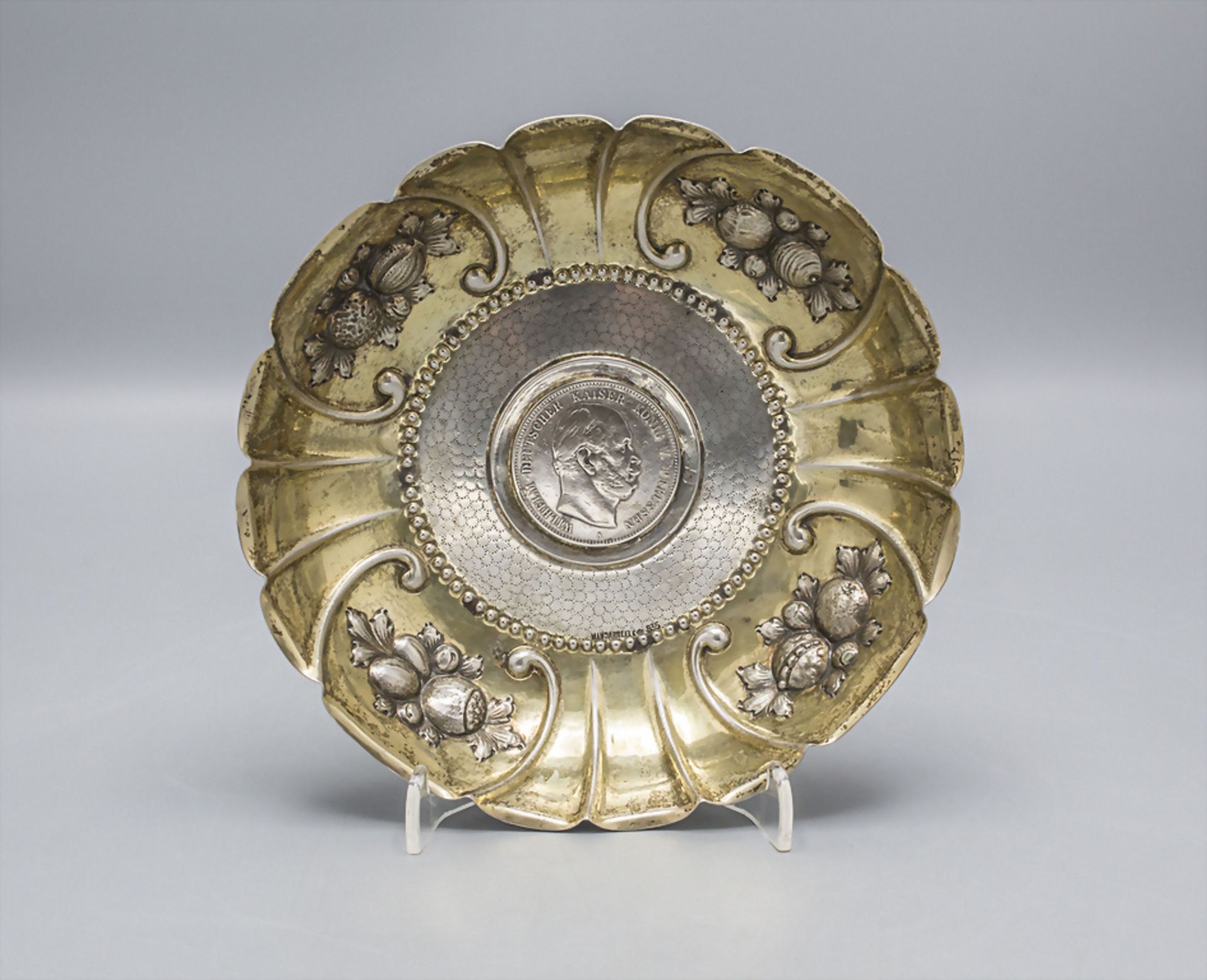 Münzschale / A coin tray, deutsch, Ende 19. / Anfang 20. Jh.