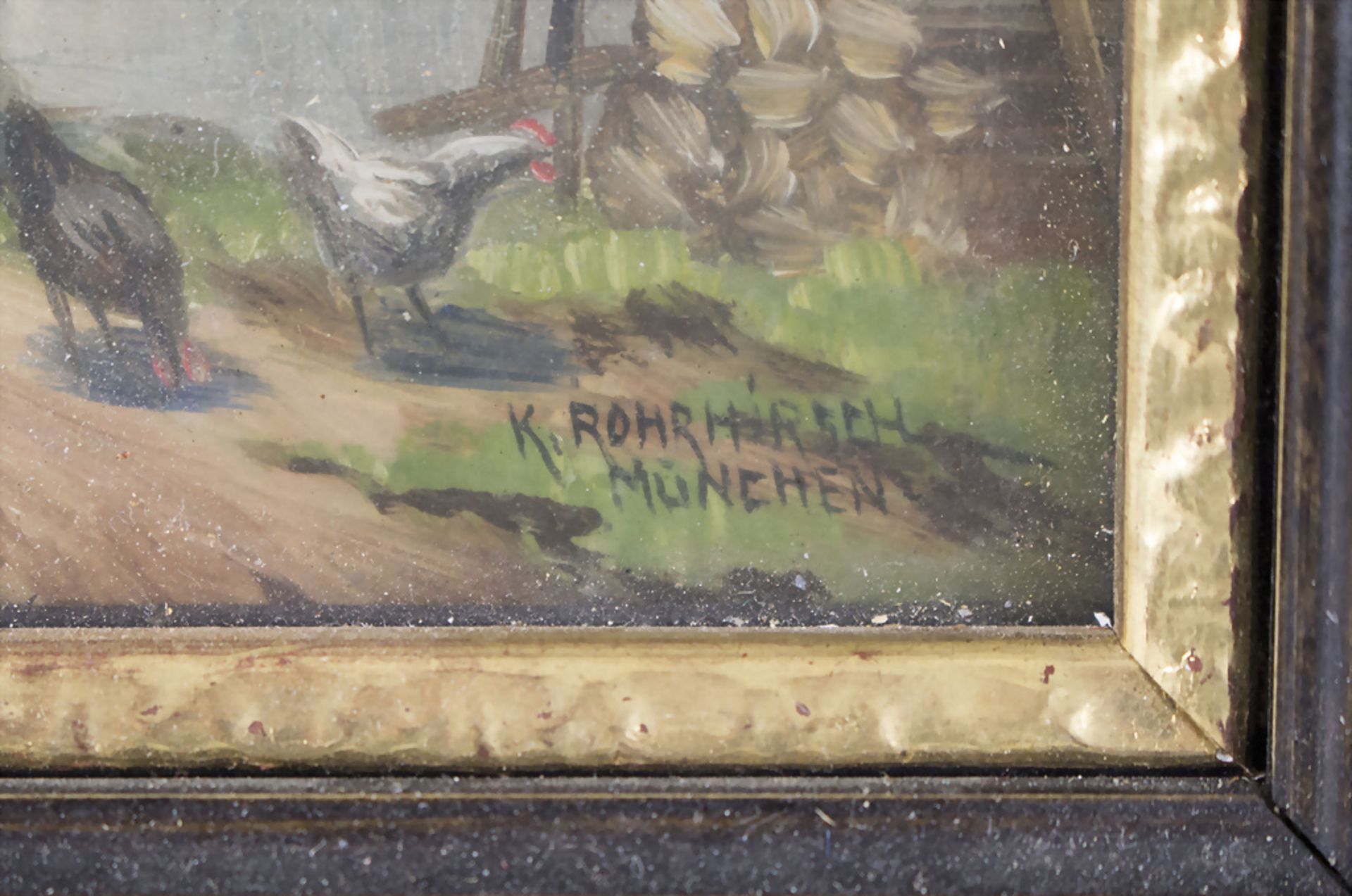 Karl ROHRHIRSCH (1875-1954), 'Die Postkutsche' / 'The post carriage', München - Bild 3 aus 4
