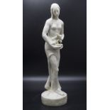 Art Déco Skulptur einer jungen Frau / An Art Deco sculpture of a young woman, um 1920/30