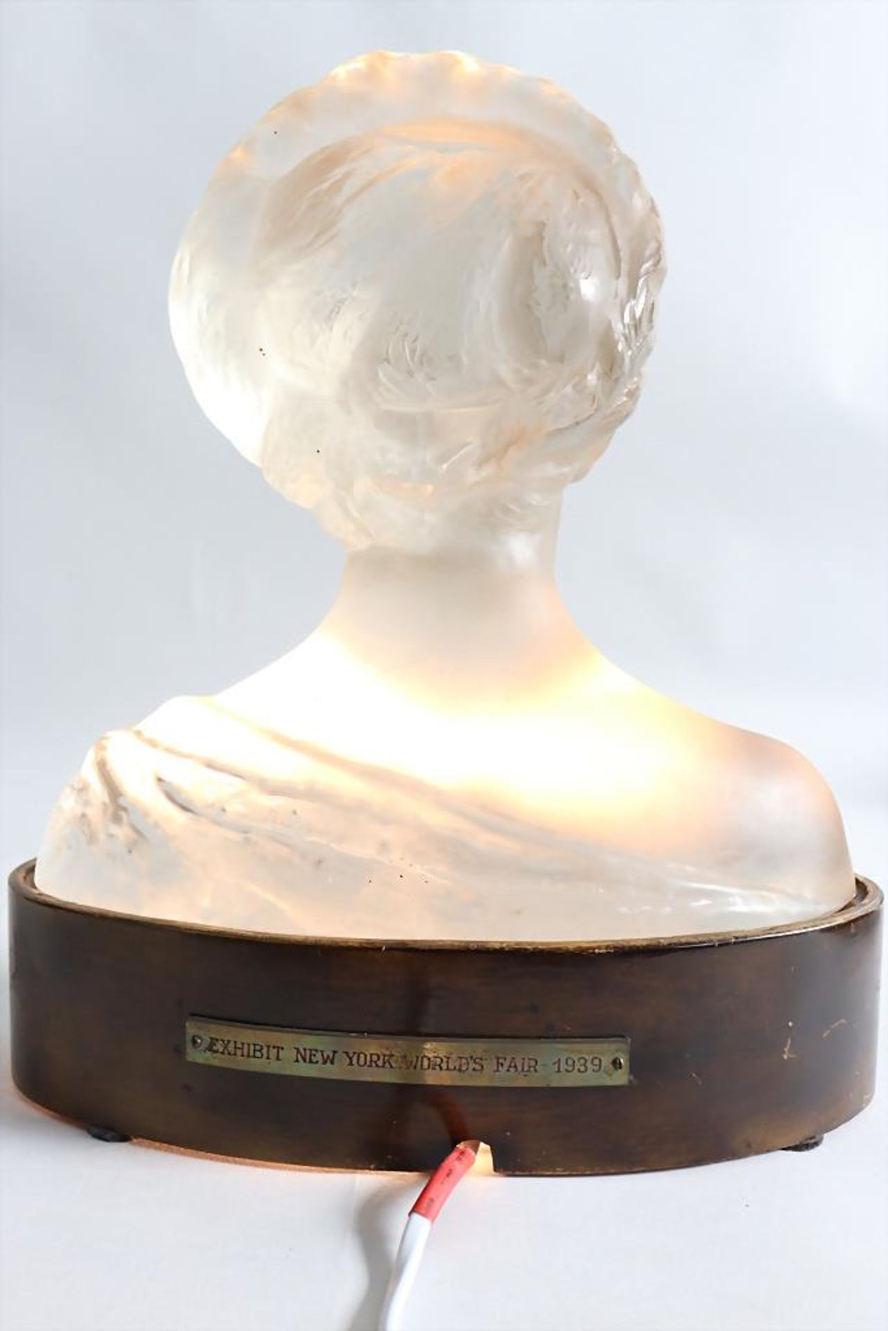 Art Déco Frauenbüste / An Art Deco bust of a woman, Géza Szentesy Hiesz (1896 Budapest-1978 ... - Bild 6 aus 11