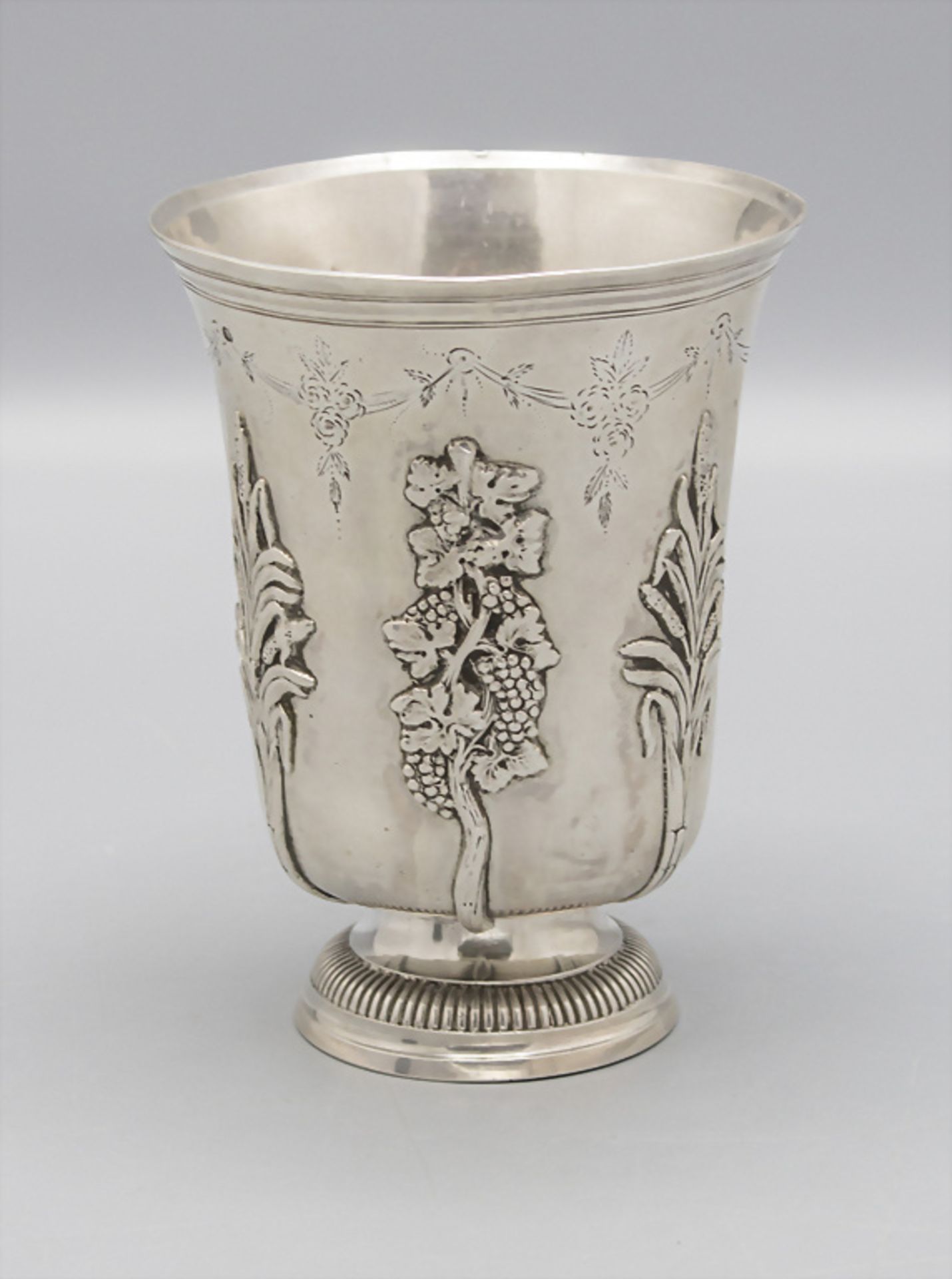 Becher / A silver beaker, Paris, 1782-1789 - Bild 2 aus 5