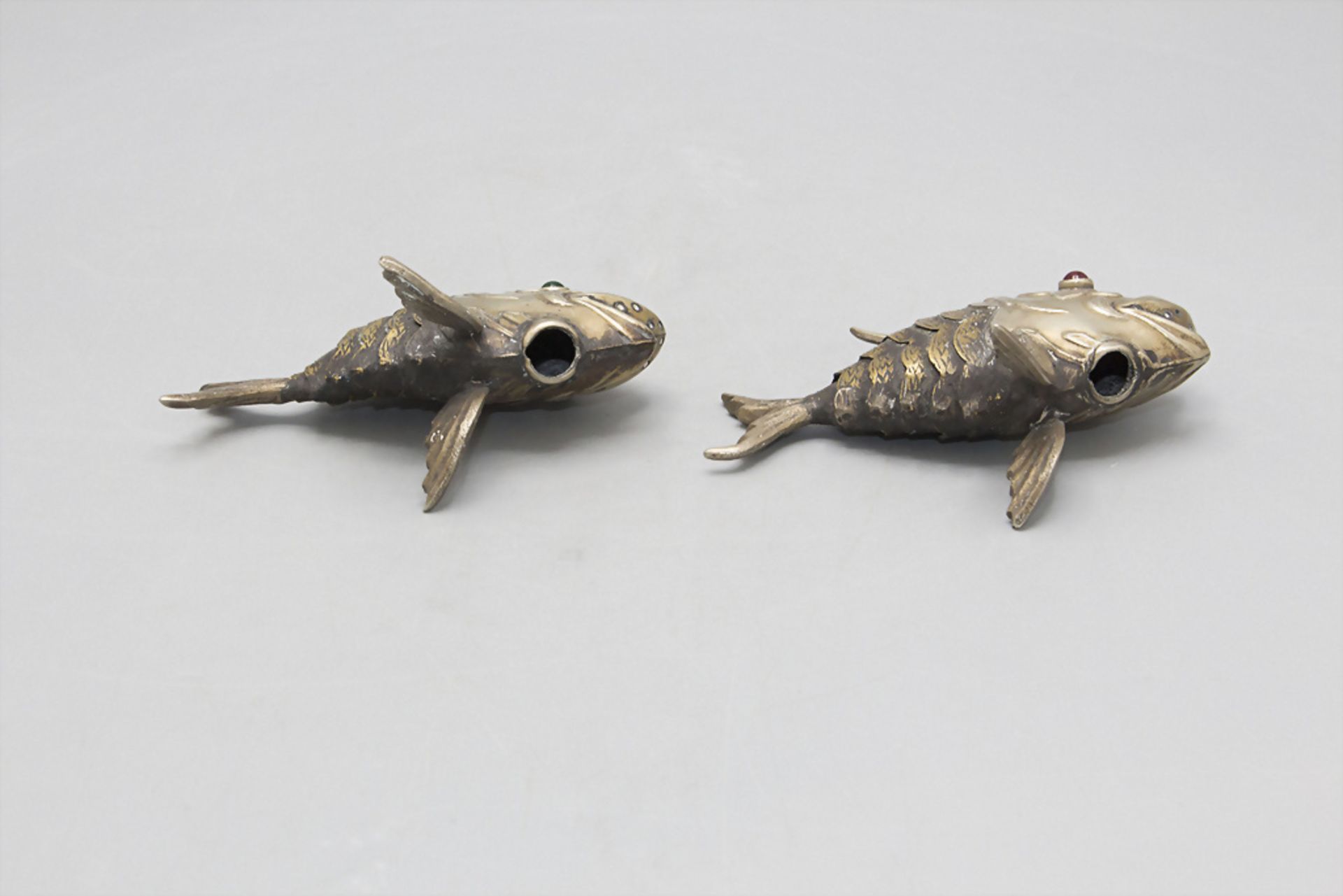 Paar Fische als Salz- und Pfefferstreuer / Two fishes as salt and pepper shakers, wohl ... - Image 4 of 6
