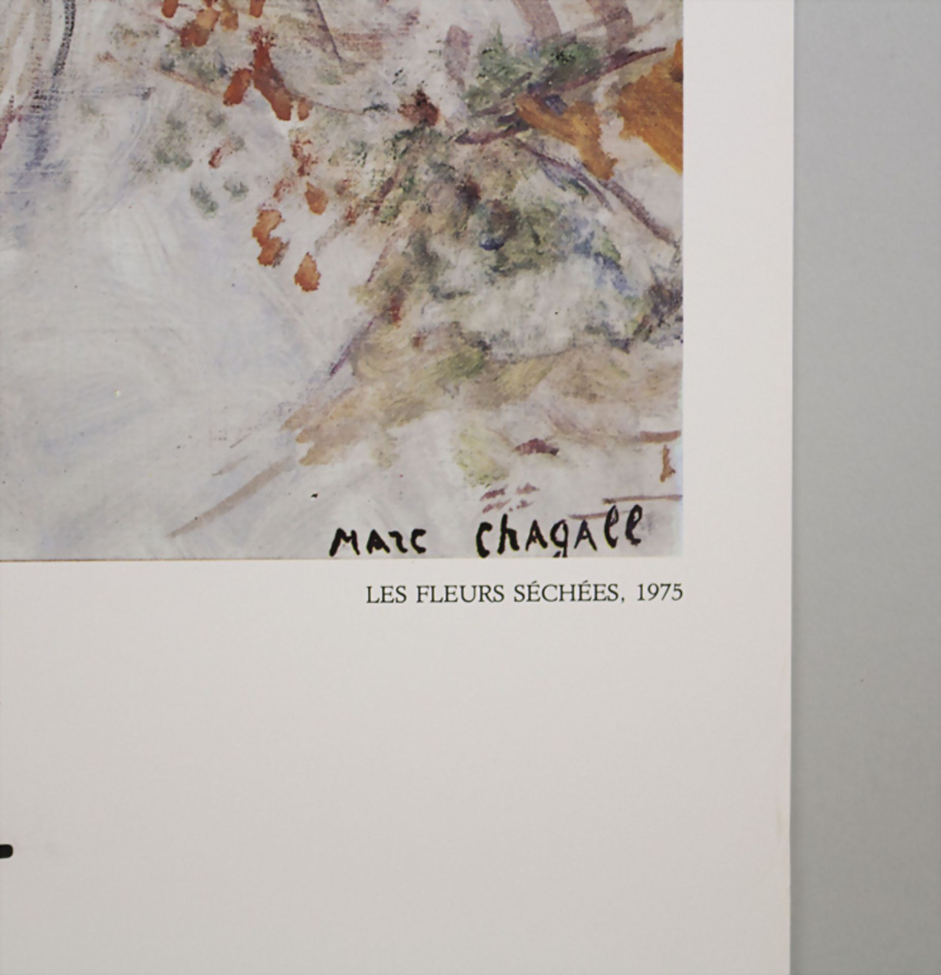 Marc CHAGALL (1887-1985), Ausstellungsplakat / Exhibition poster, Galerie Maeght, 1987 - Image 2 of 3