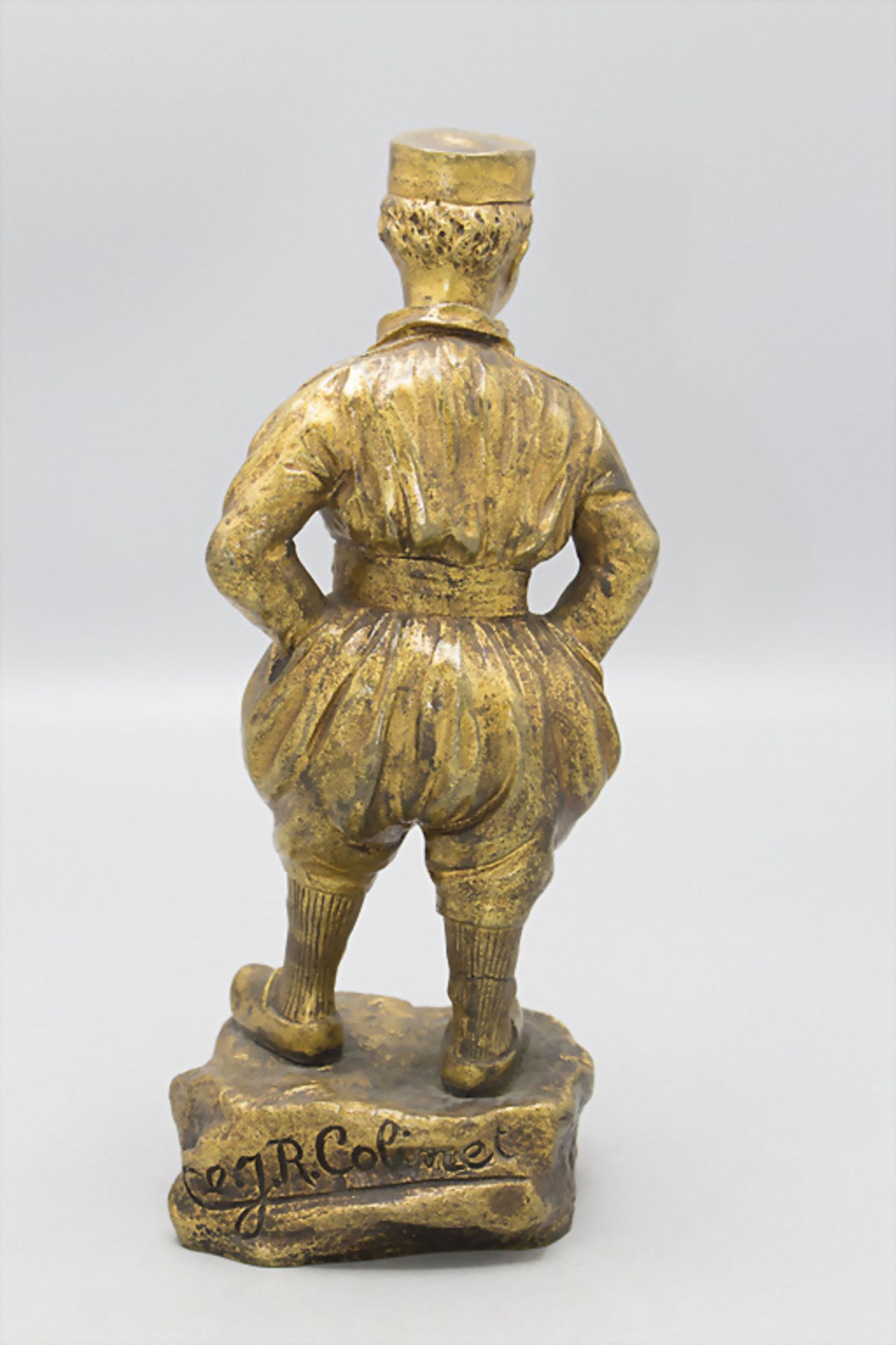 Claire Jeanne Roberte Colinet (Brüssel 1880-1950 Asnières-sur-Seine), Bronze Skulptur 'junger ... - Image 3 of 6