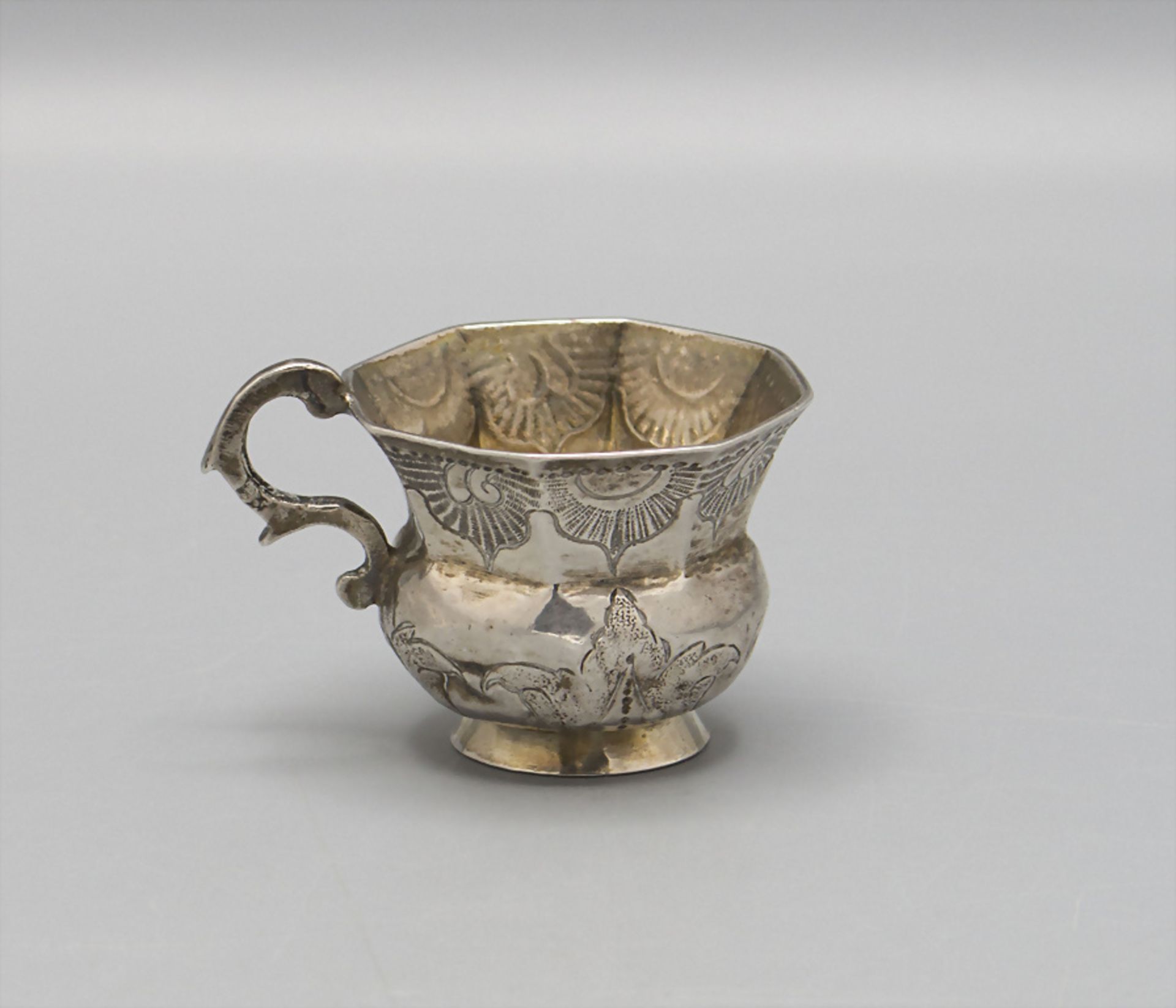 Rokoko Tscharki (Wodkabecher) / A Rococo silver Charki, Alderman Fyodor Petrov, Moskau / ... - Image 3 of 5