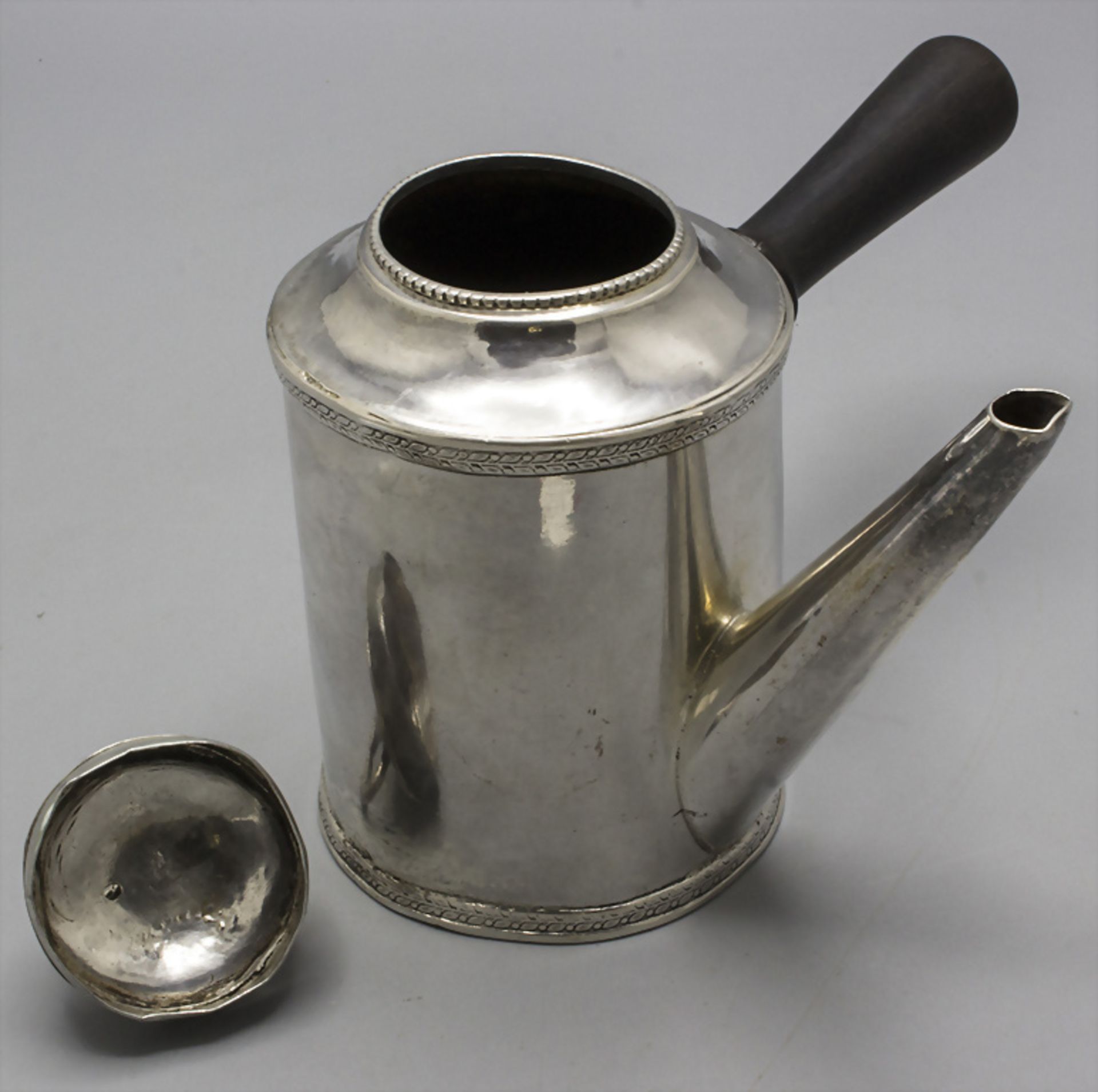 Kanne für Medizin / A silver pot for medicine, Liege/Lüttich, um 1810 - Image 4 of 8