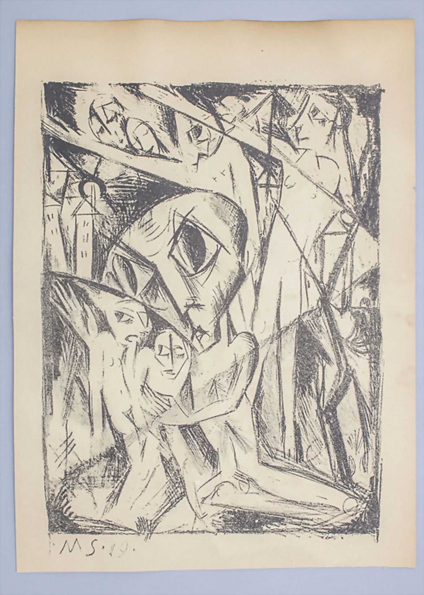 Martel SCHWICHTENBERG (1896-1945), 'Nachtphantasie' / 'Night fantasy', 1919