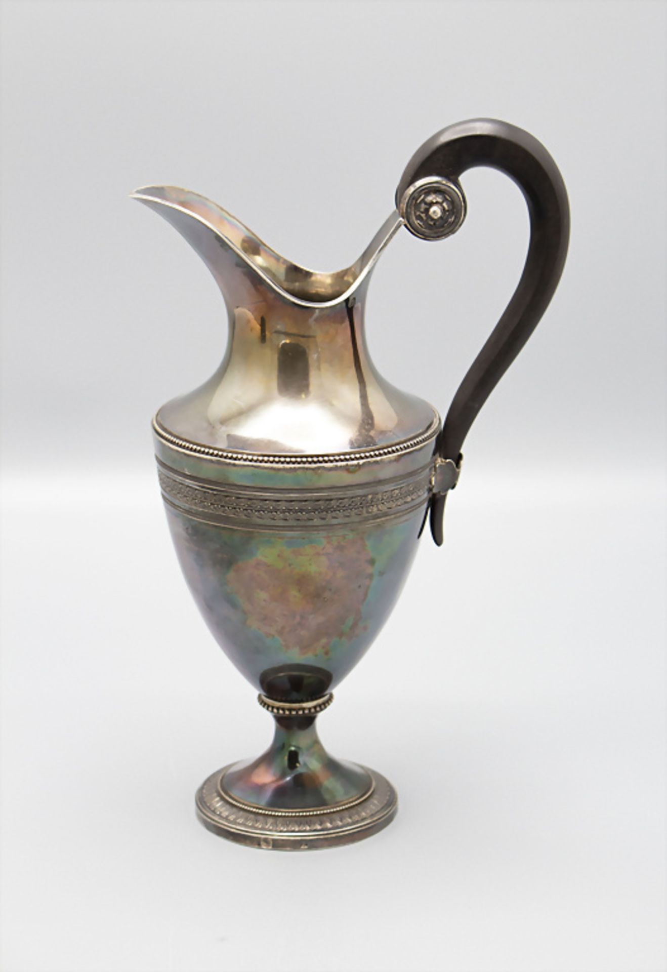 Empire Schenkkrug / A silver jug, Mathieu Petrus Josephus, Gent, 1839-1853