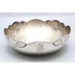 Jugendstil Obstschale / An Art Nouveau silver fruit bowl, Frankreich, um 1900