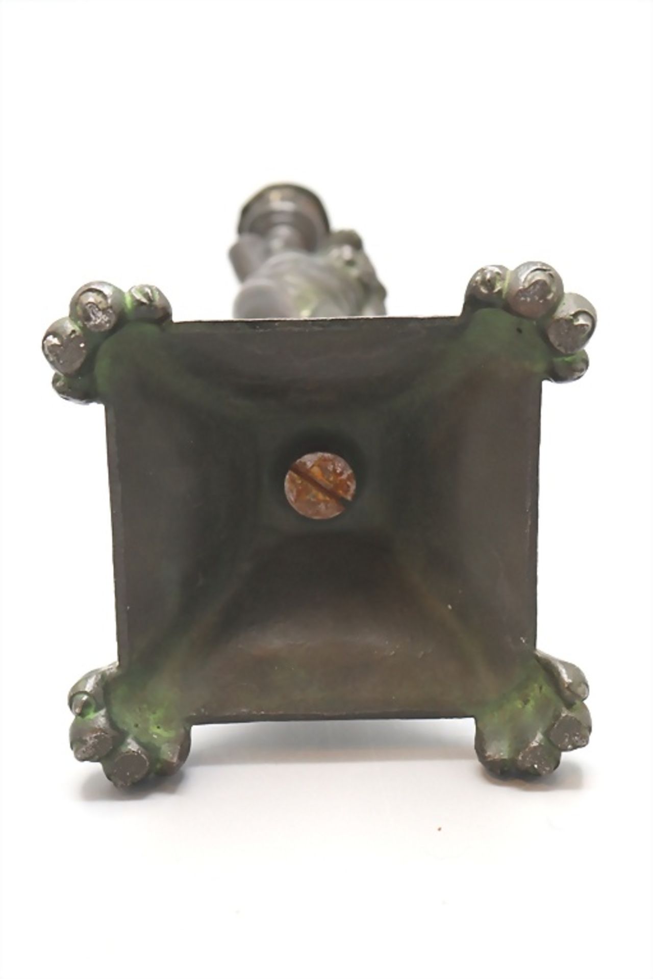 Bronze Figurenleuchter 'Herakles' / A bronze figural candle holder 'Heracles' - Bild 7 aus 8