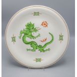 Wandteller 'Ming-Drache' / A wall plate 'Ming dragon', Meissen, nach 1934