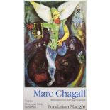 Marc CHAGALL (1887-1985), Ausstellungsplakat / Exhibition poster, Fondation Maeght, ...