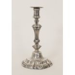 Barock Kerzenleuchter / A Baroque silver candlestick, Claude Antoine Charvet, Paris, um 1765