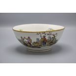 Schale mit tanzendem Paar / A bowl with a dancing couple, 19. Jh.