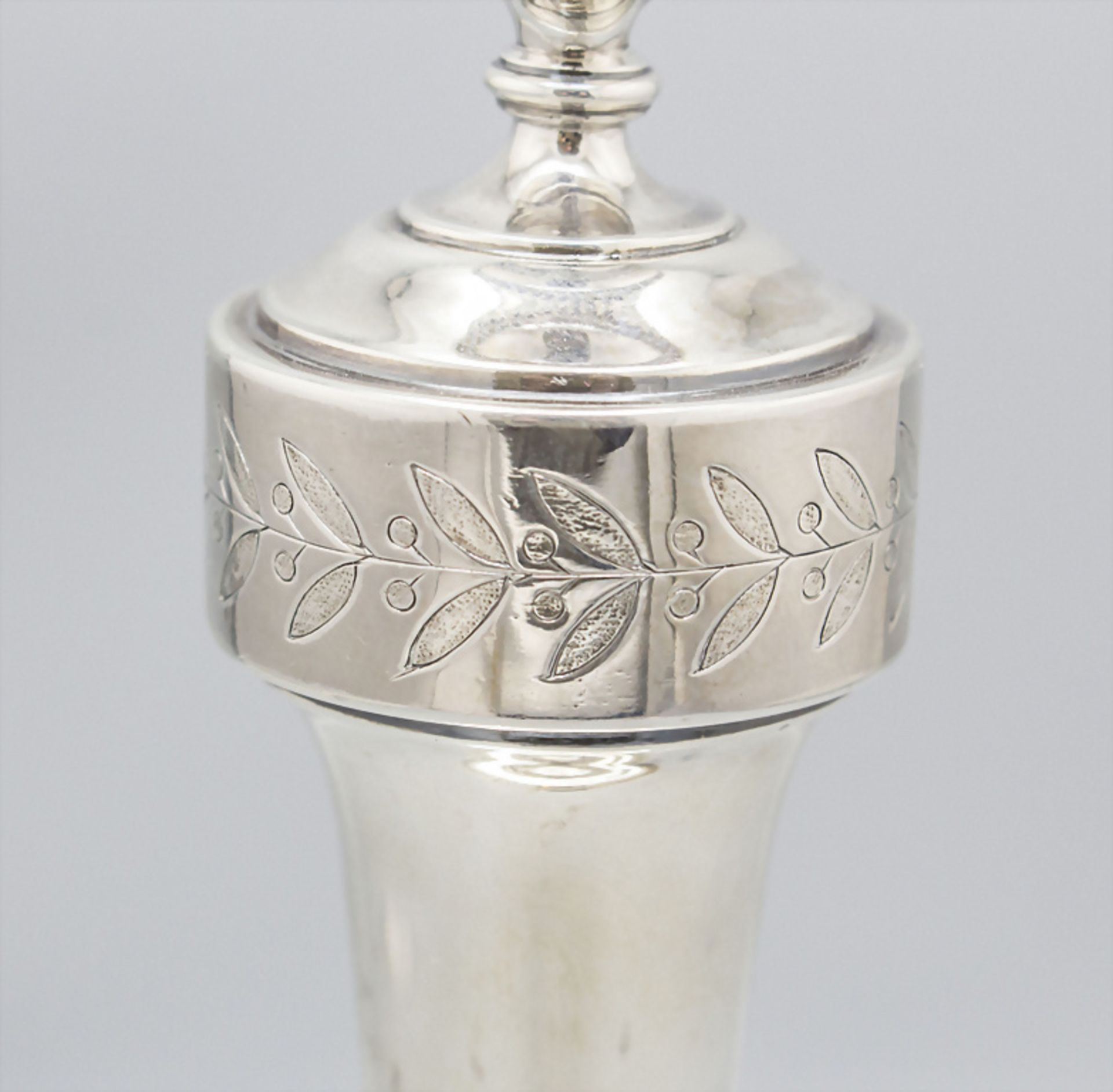 Empire Kerzenleuchter / An Empire silver candlestick, Roelants, Gent/Gand, 1798-1809 - Bild 2 aus 4