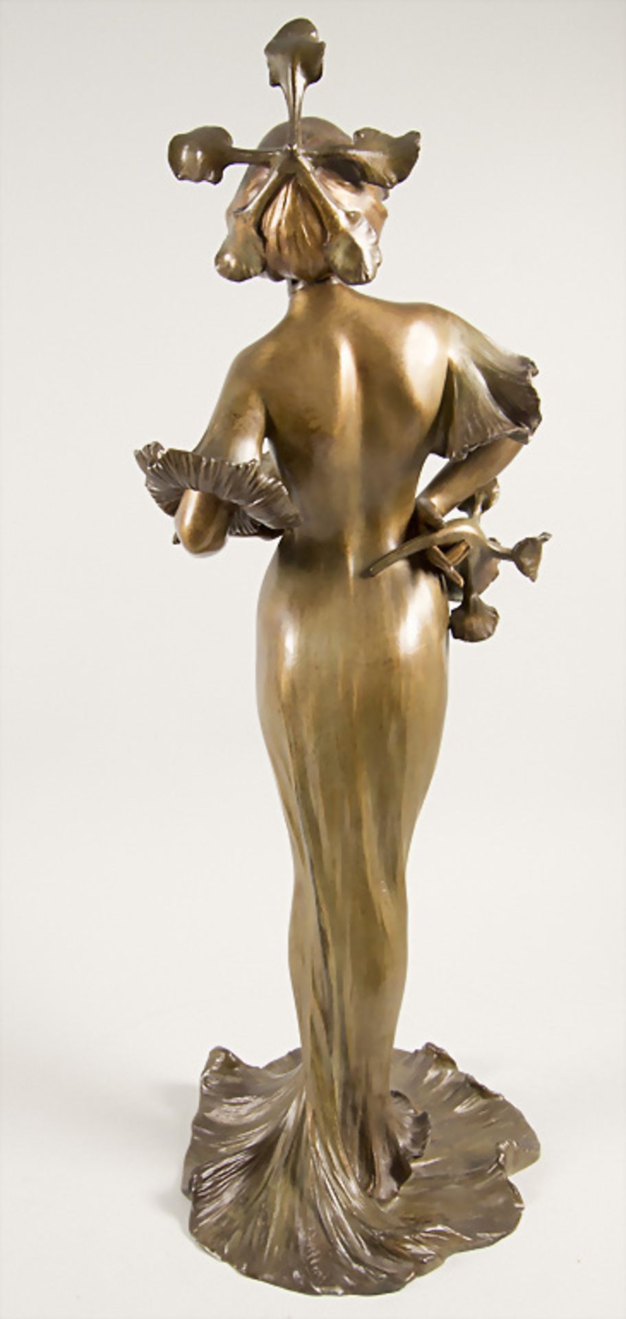 Lucien Charles Edouard ALLIOT (1877-1967), Jugendstil Skulptur 'Flora' / Art Nouveau sculpture ... - Bild 2 aus 10