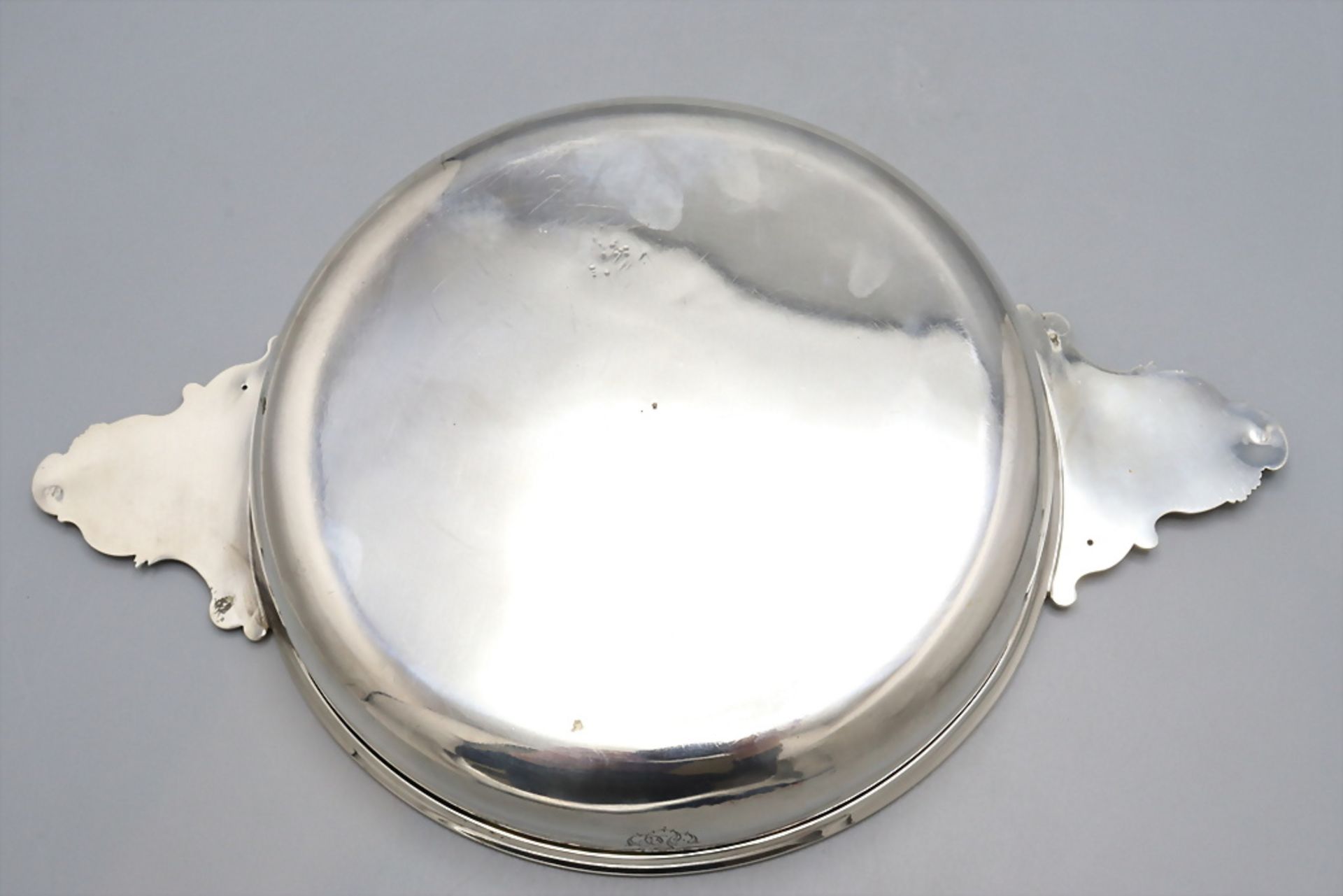 Silberschale mit Handhaben / A silver bowl with handles, Alphonse Debain, Paris, um 1900 - Image 5 of 5