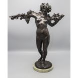 Bronze 'Tanzende Bacchantin' / A bronze of a dancing Bacchante, Frankreich, um 1920