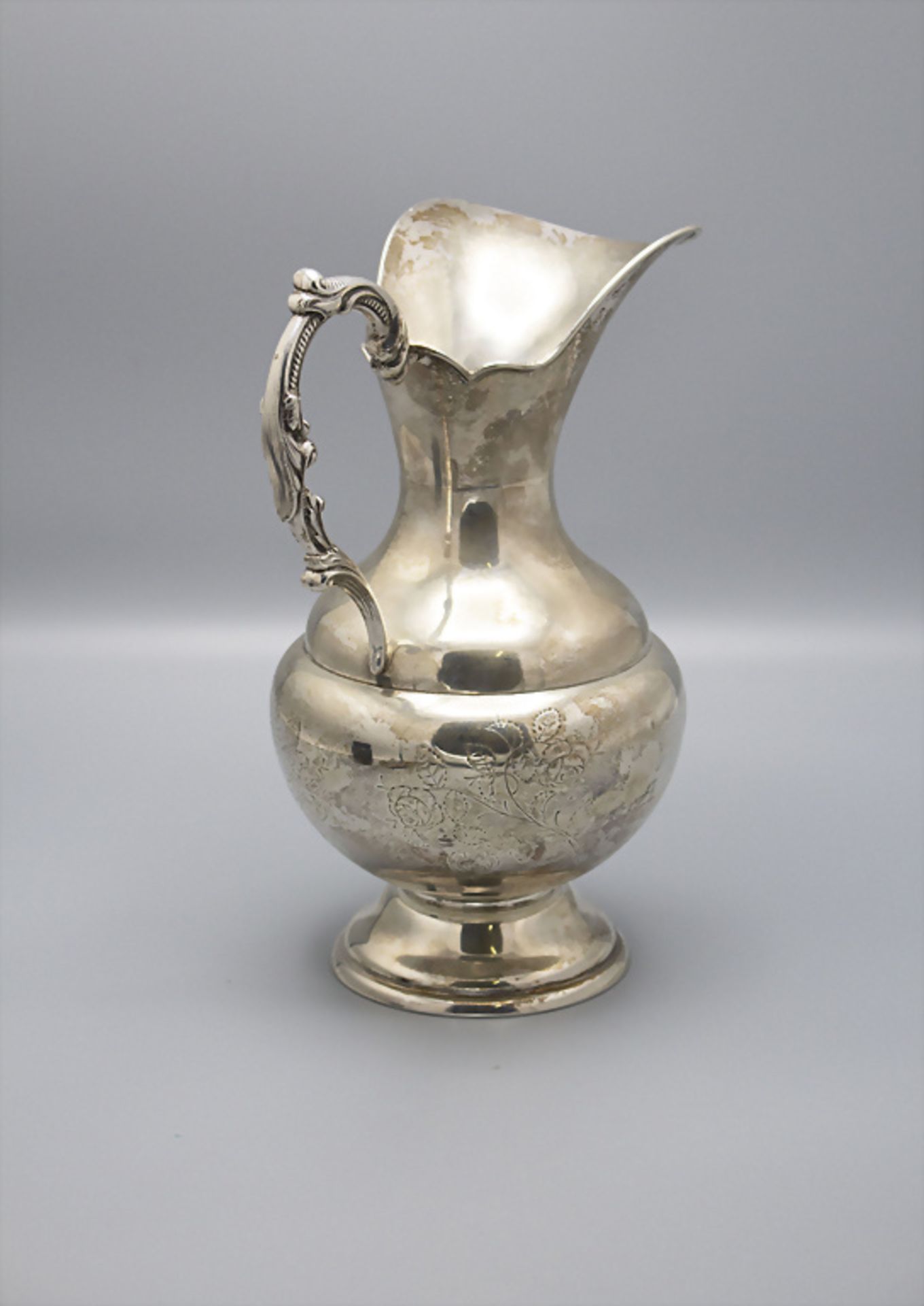 Schenkkrug / A silver jug, Spanien, 20. Jh. - Bild 3 aus 6