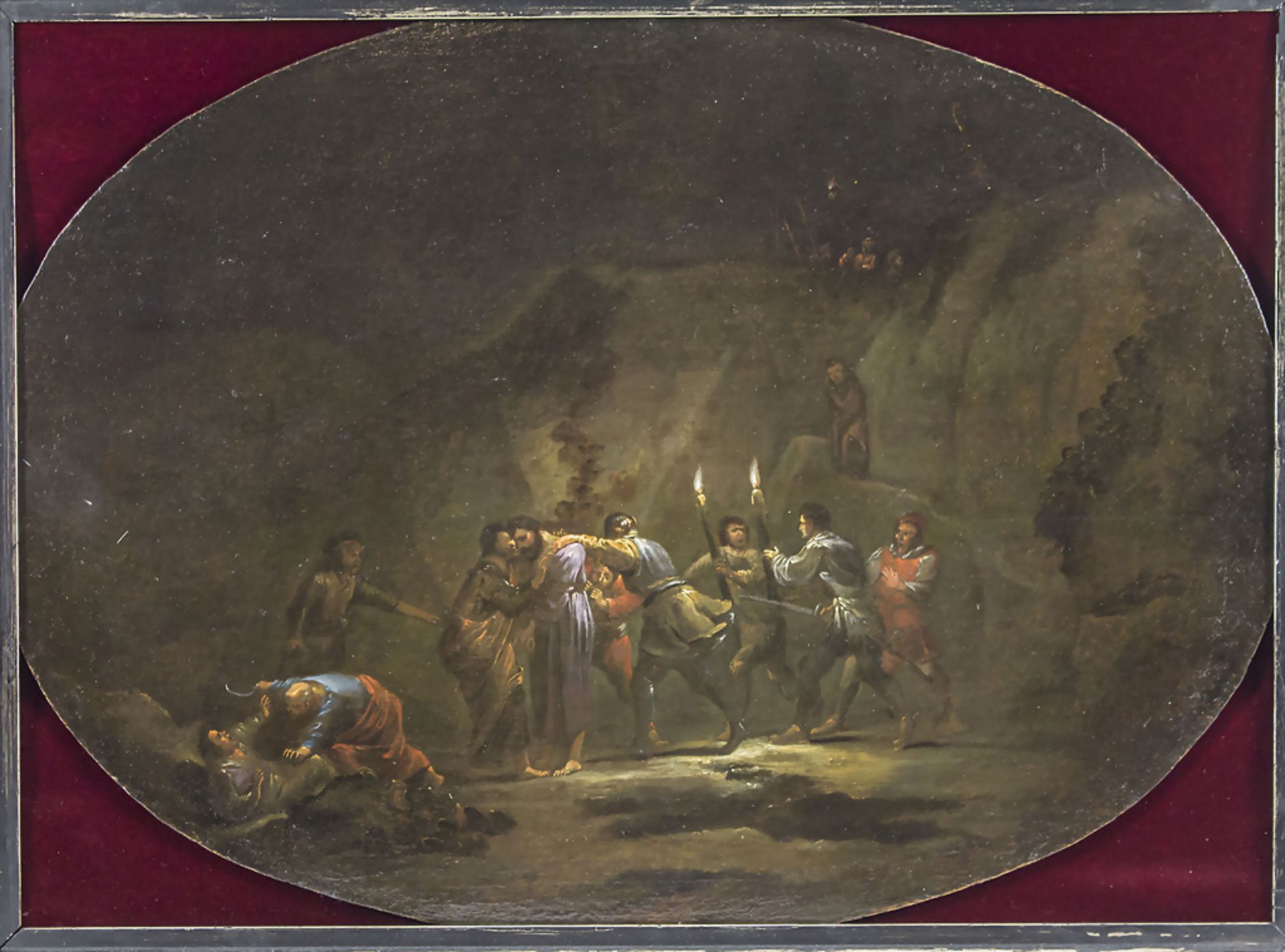 Leonaert BRAMER (1594-1674), 'Die Gefangennahme Christi' / 'The arrest of Christ'