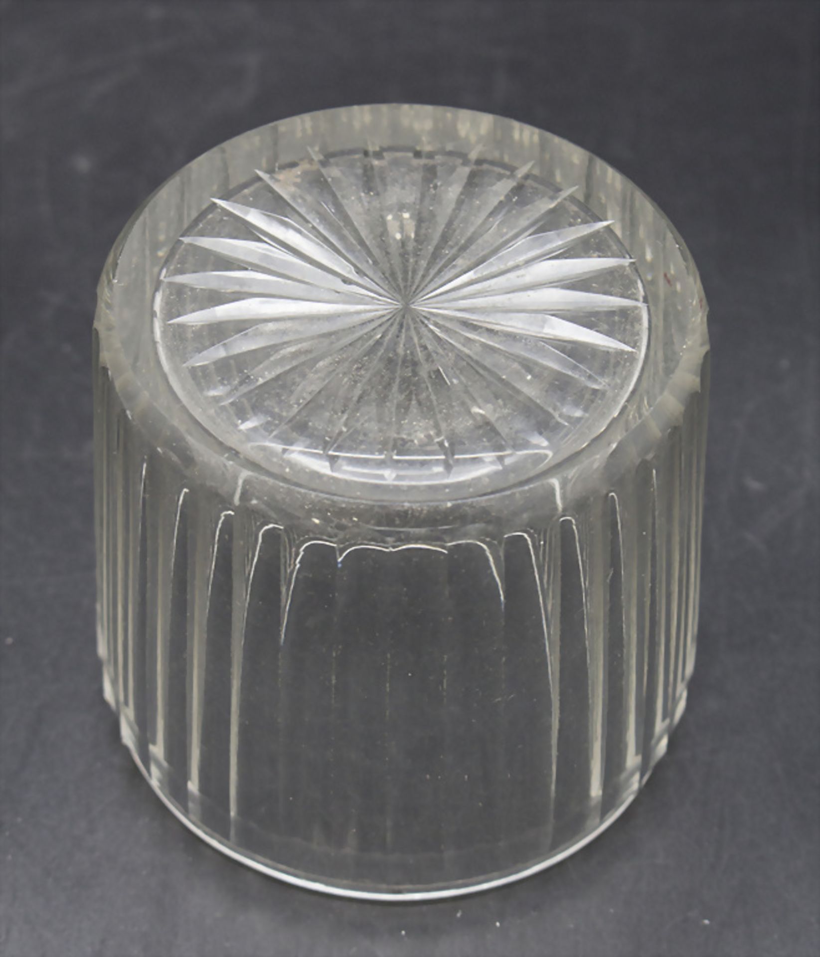 Runde Glasdose mit Silberdeckel / A glass box with silver lid, Gruhier (Père et Fils), Paris, ... - Image 5 of 5