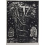 Phantastischer Realismus, Ernst Fuchs (1930-2015), 'Adams Traum' / 'Adam's dream', 1969