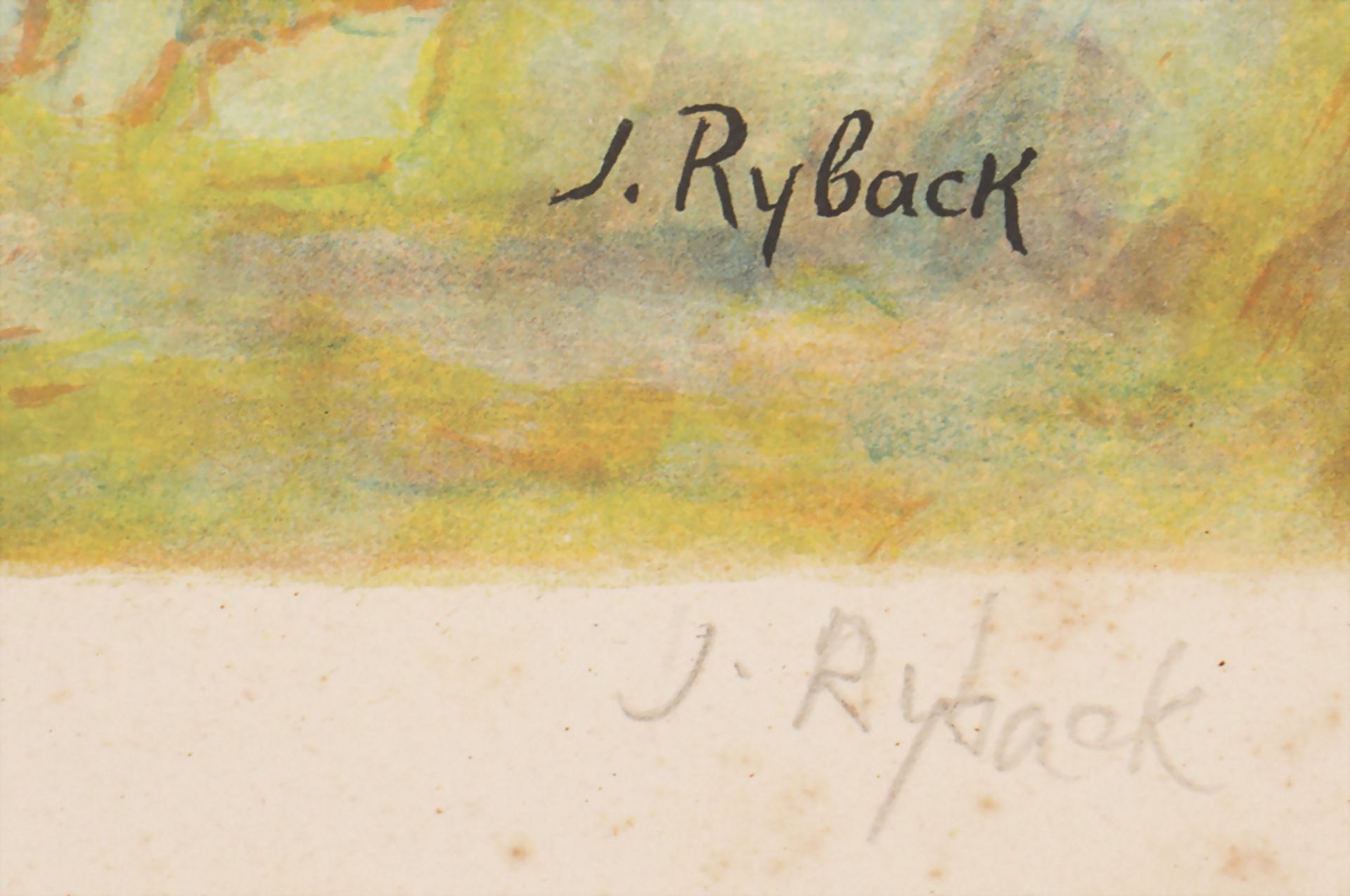 Issachar Ber Ryback (1897-1937), 'Bauer bei der Feldarbeit', Anfang 20. Jh. - Image 2 of 2