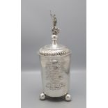 Barock Deckelbecher / A silver Baroque beaker with lid, wohl Andreas Vente, Kleve, um 1710