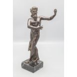 Bronze Skulptur 'Tanzender Faun' / A bronze sculpture of a 'Dancing Faun', Museumreplik der ...