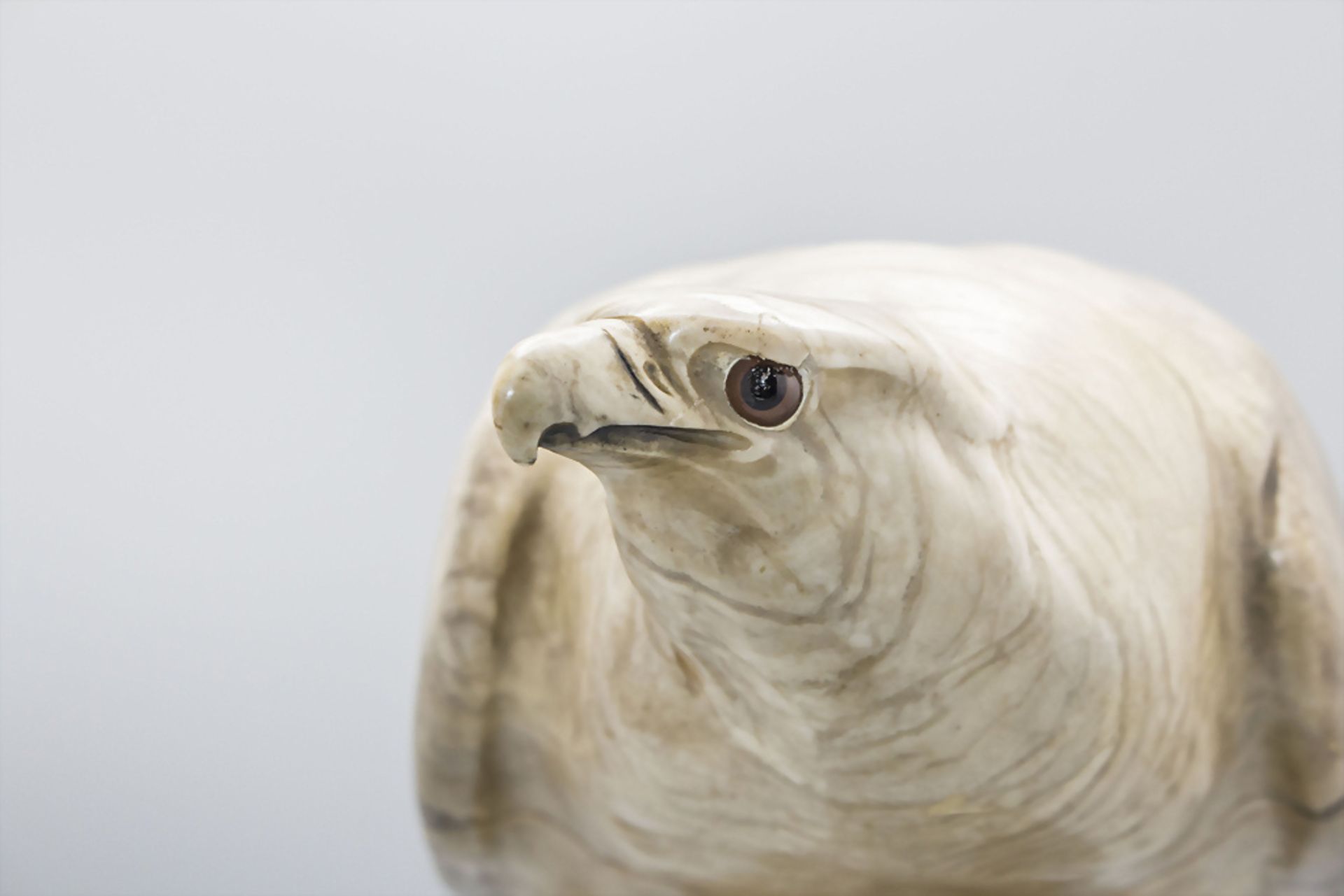 Anton BÜSCHELBERGER (1869-1934), zugeschrieben, Steinskulptur 'Adler' / attributed, a stone ... - Bild 5 aus 7