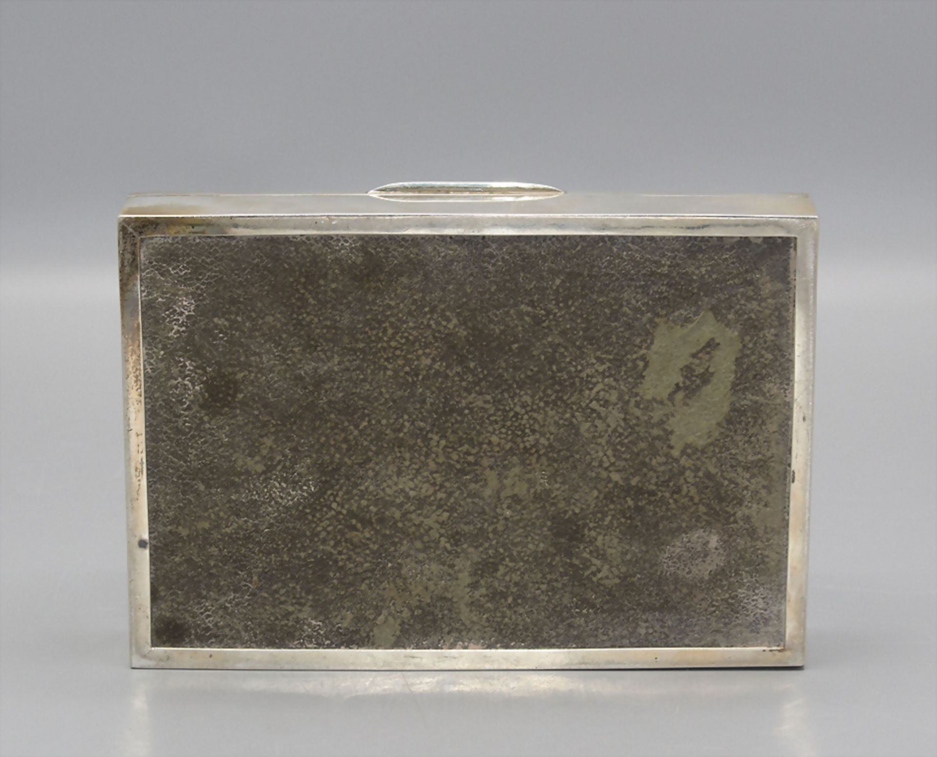 Zigarettendose / A Sterling silver cigarette box, Harman Bros., Birmingham, 1950 - Bild 5 aus 6