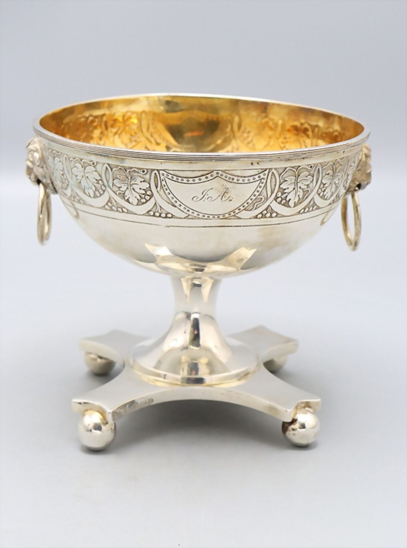 Empire Konfektschale / A Empire silver candy bowl, Kopenhagen/Copenhagen, 1790-1799 - Bild 4 aus 10