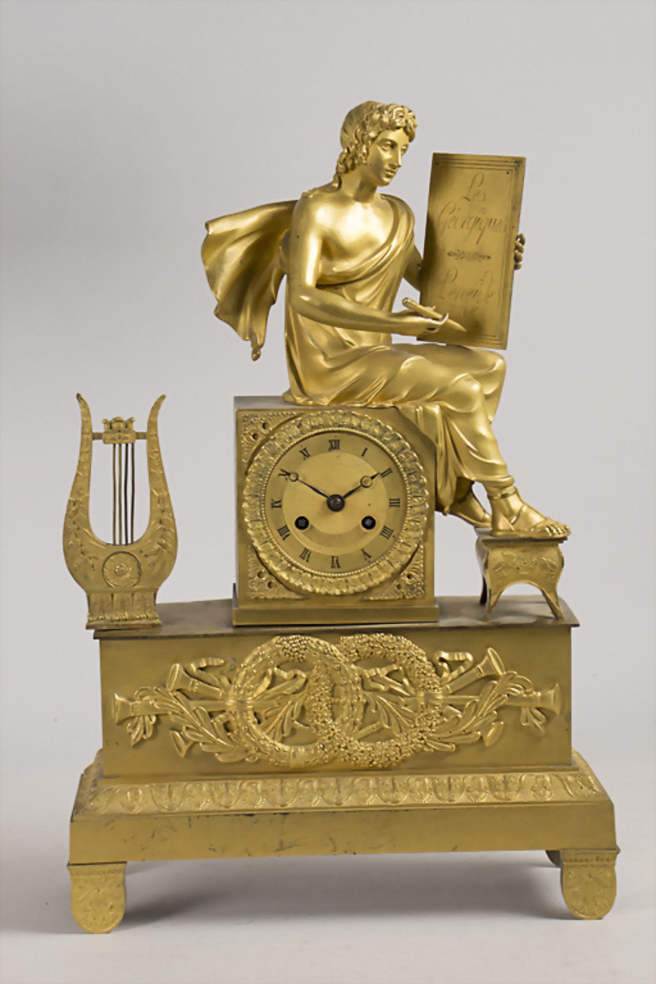 Pendule, Époque Restauration, Frankreich, um 1820