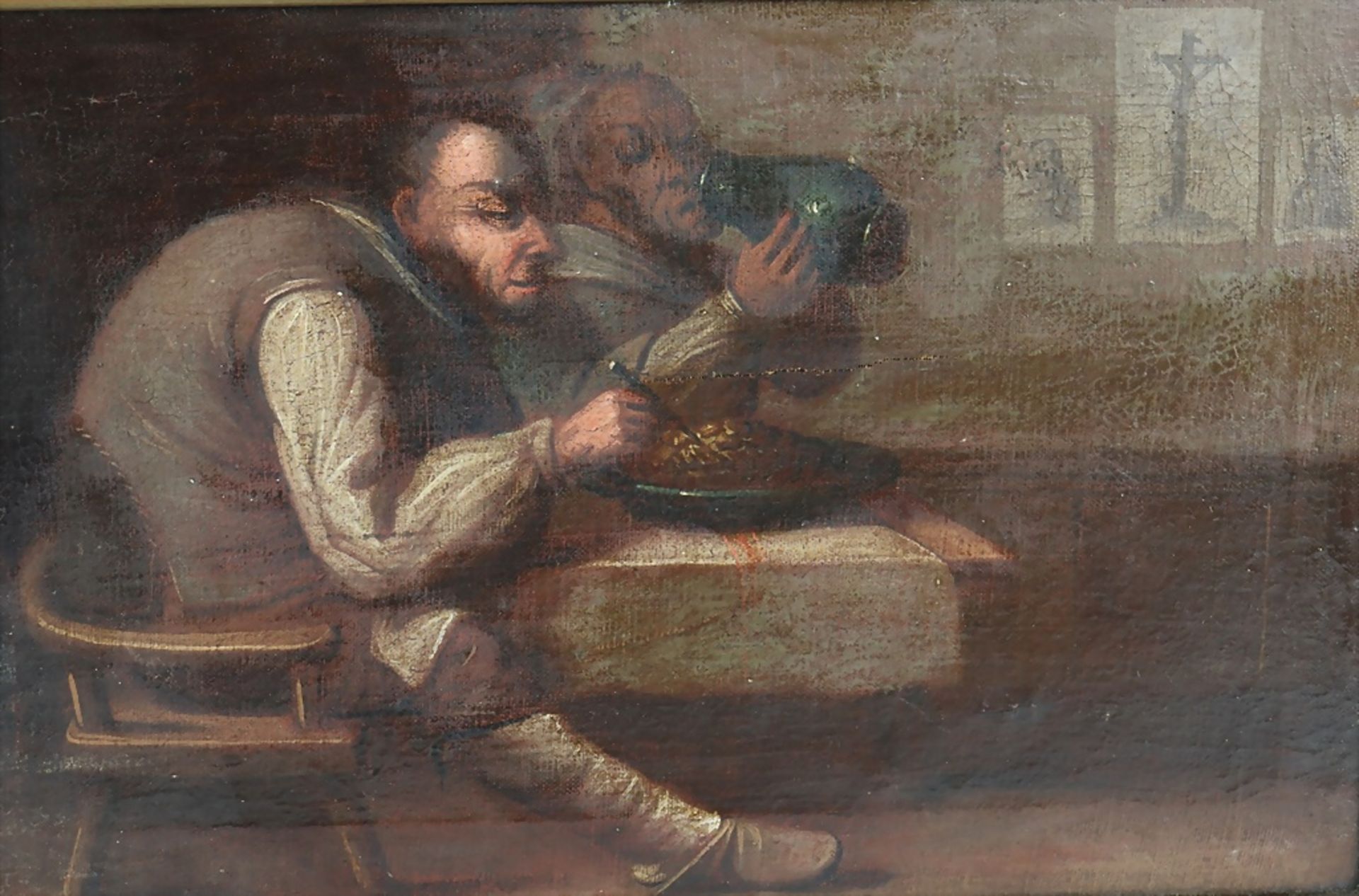 Unbekannter Maler des 18. Jh., zwei Gemäldepaare 'Hiesel (Räuber) Bande' / Two pairs of ... - Bild 5 aus 8