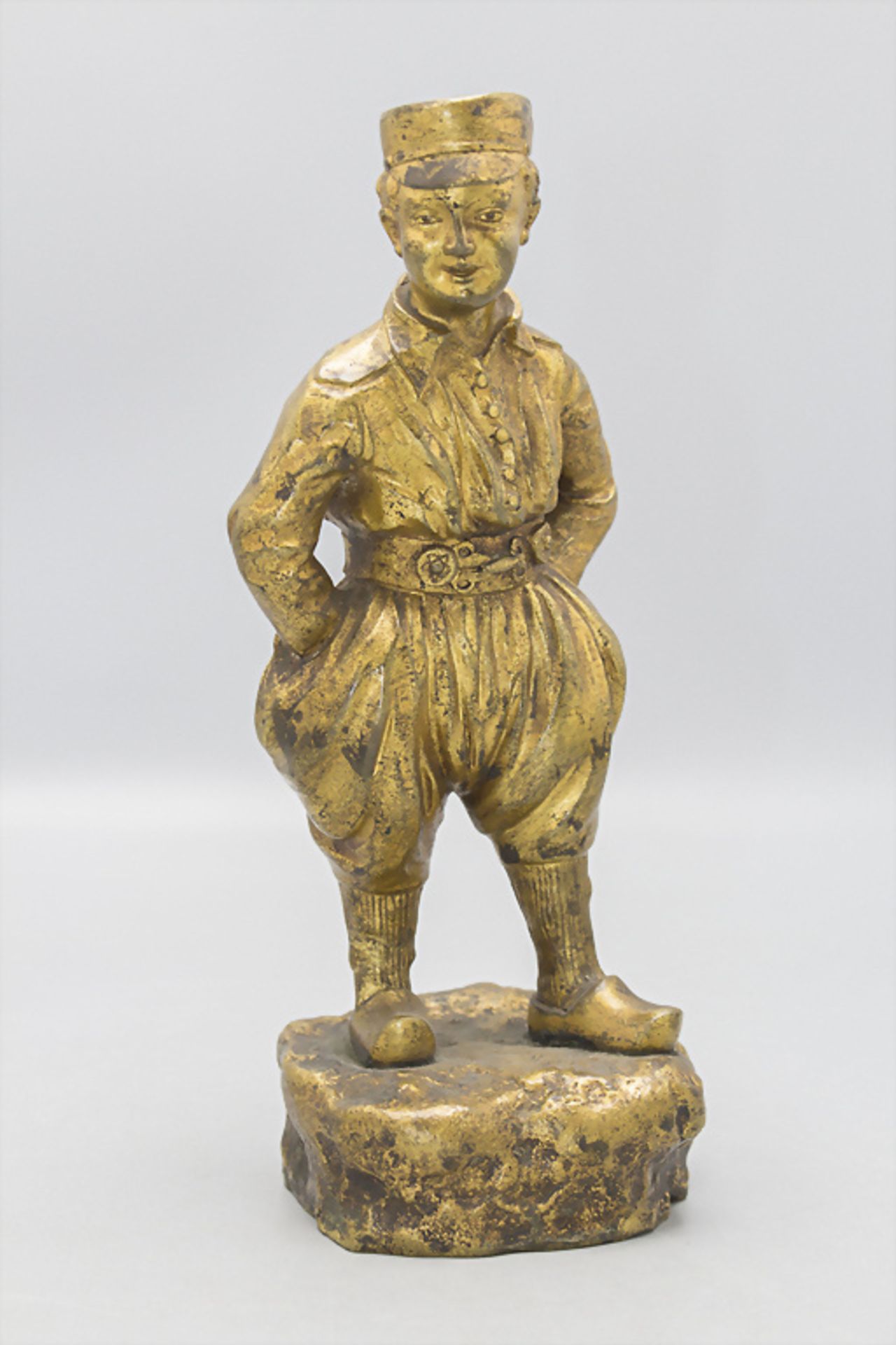 Claire Jeanne Roberte Colinet (Brüssel 1880-1950 Asnières-sur-Seine), Bronze Skulptur 'junger ...