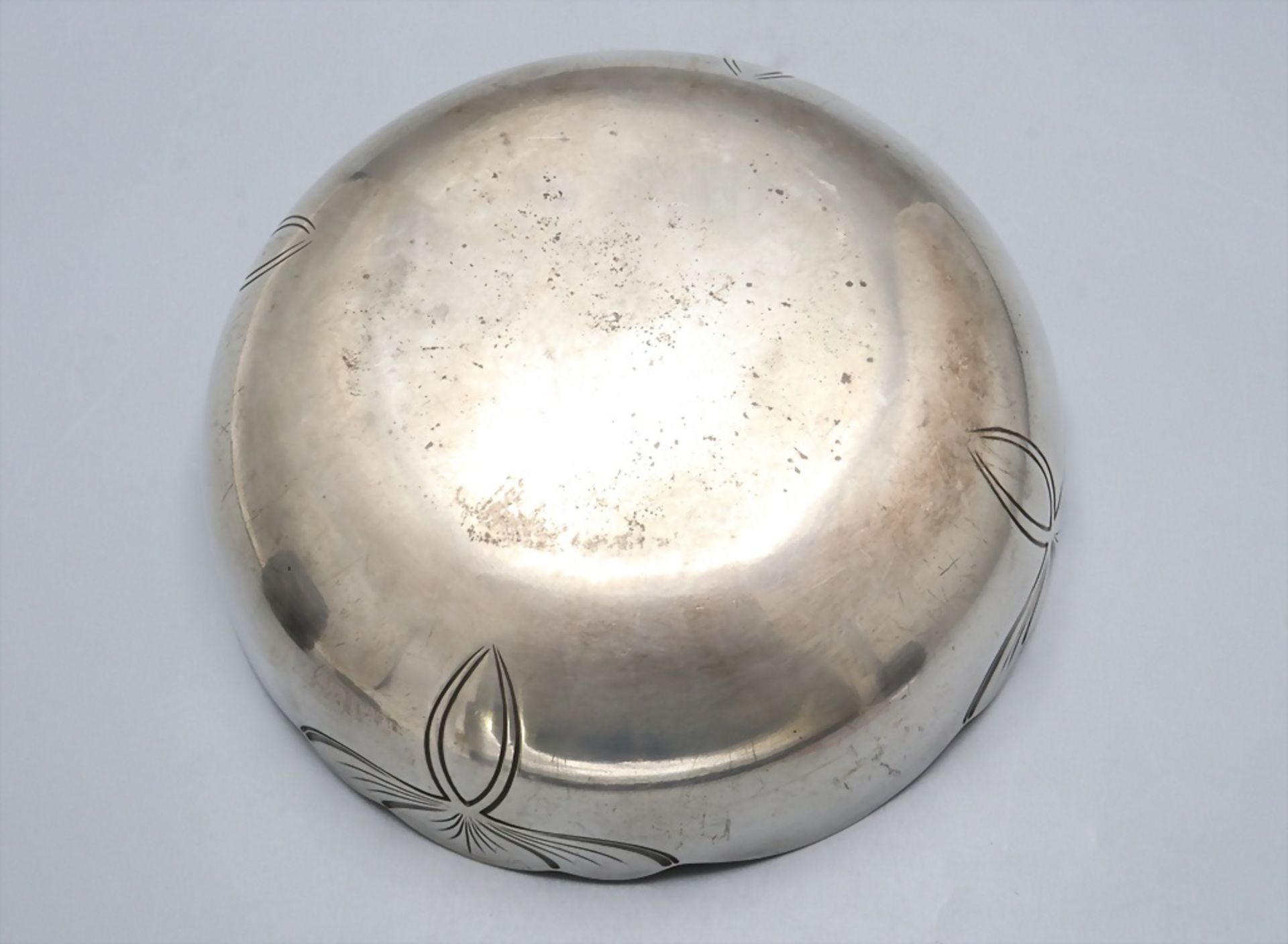 Jugendstil Obstschale / An Art Nouveau silver fruit bowl, Frankreich, um 1900 - Image 6 of 7