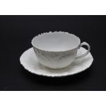 Tasse und UT mit Reliefdekor / A cup and saucer with relief, Jacob Petit (1796-1868), ...