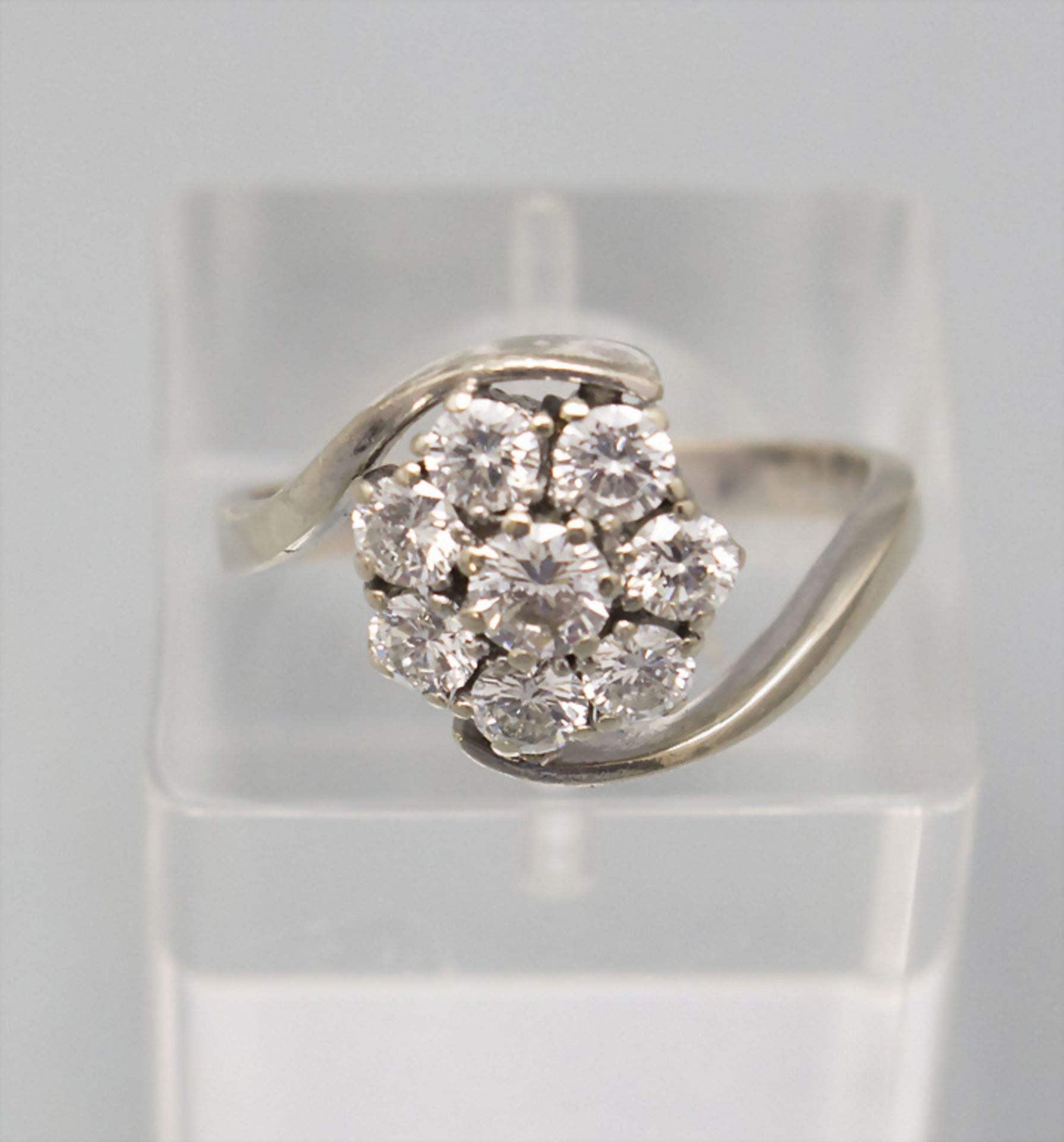 Damenring mit Diamanten / A ladies ring with diamonds, deutsch, 20. Jh.
