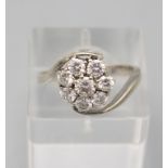 Damenring mit Diamanten / A ladies ring with diamonds, deutsch, 20. Jh.