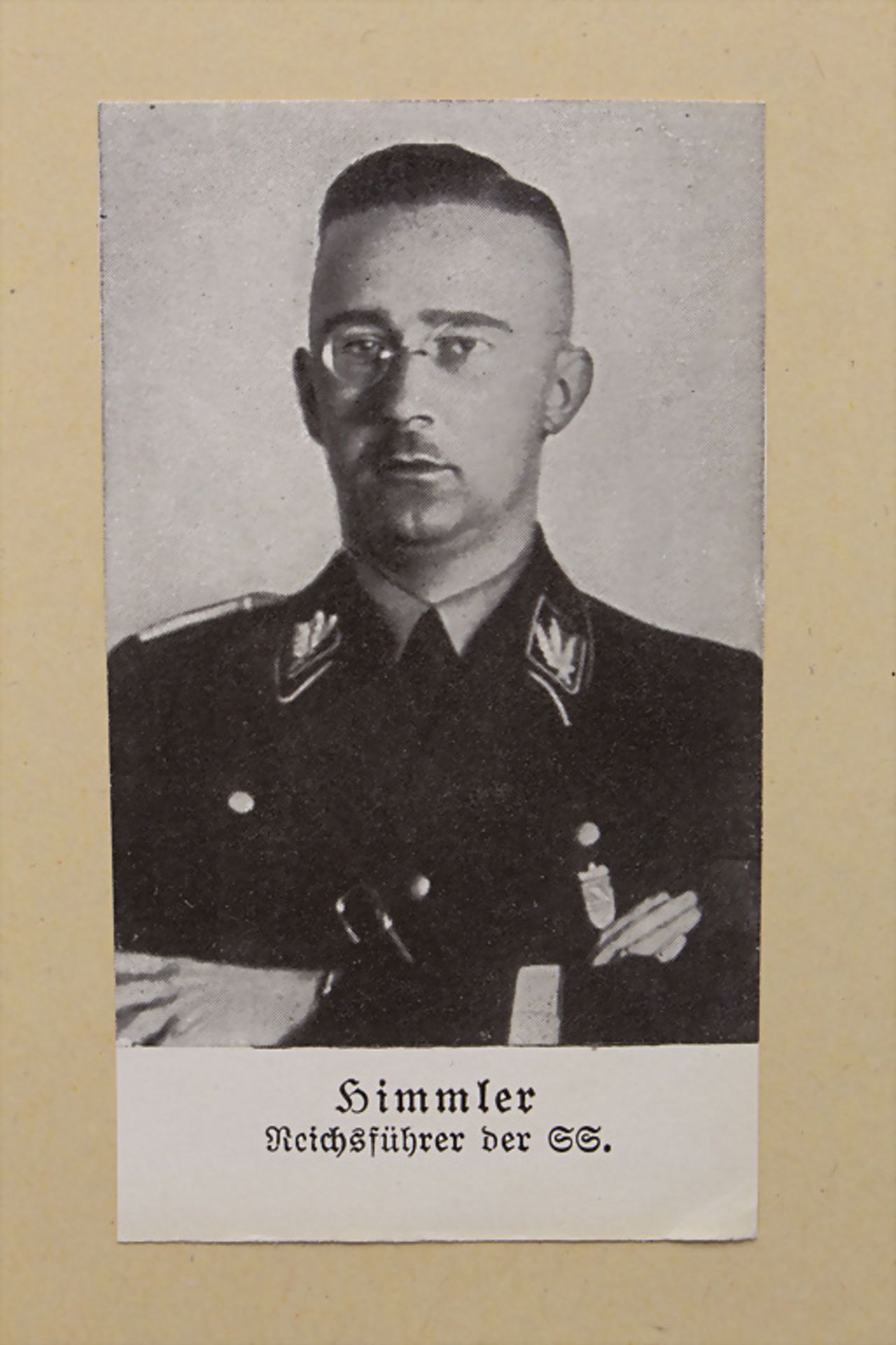 Autograph Heinrich Himmler (1900-1945), Politiker und Reichsführer SS, Drittes Reich, um 1939 - Bild 2 aus 3