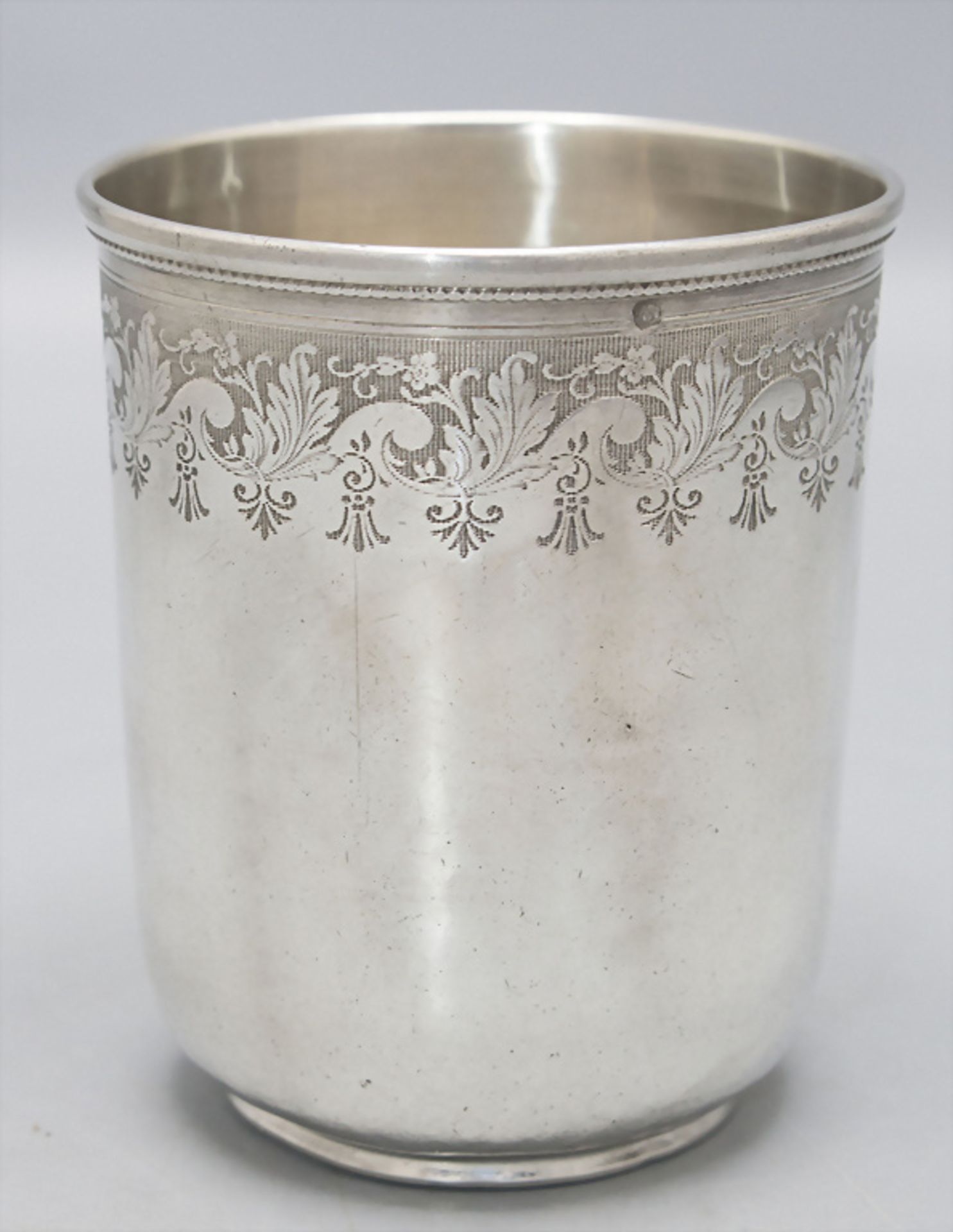 Becher / A silver beaker, Claude Doutre Roussel, Paris, 1895 - Bild 2 aus 5